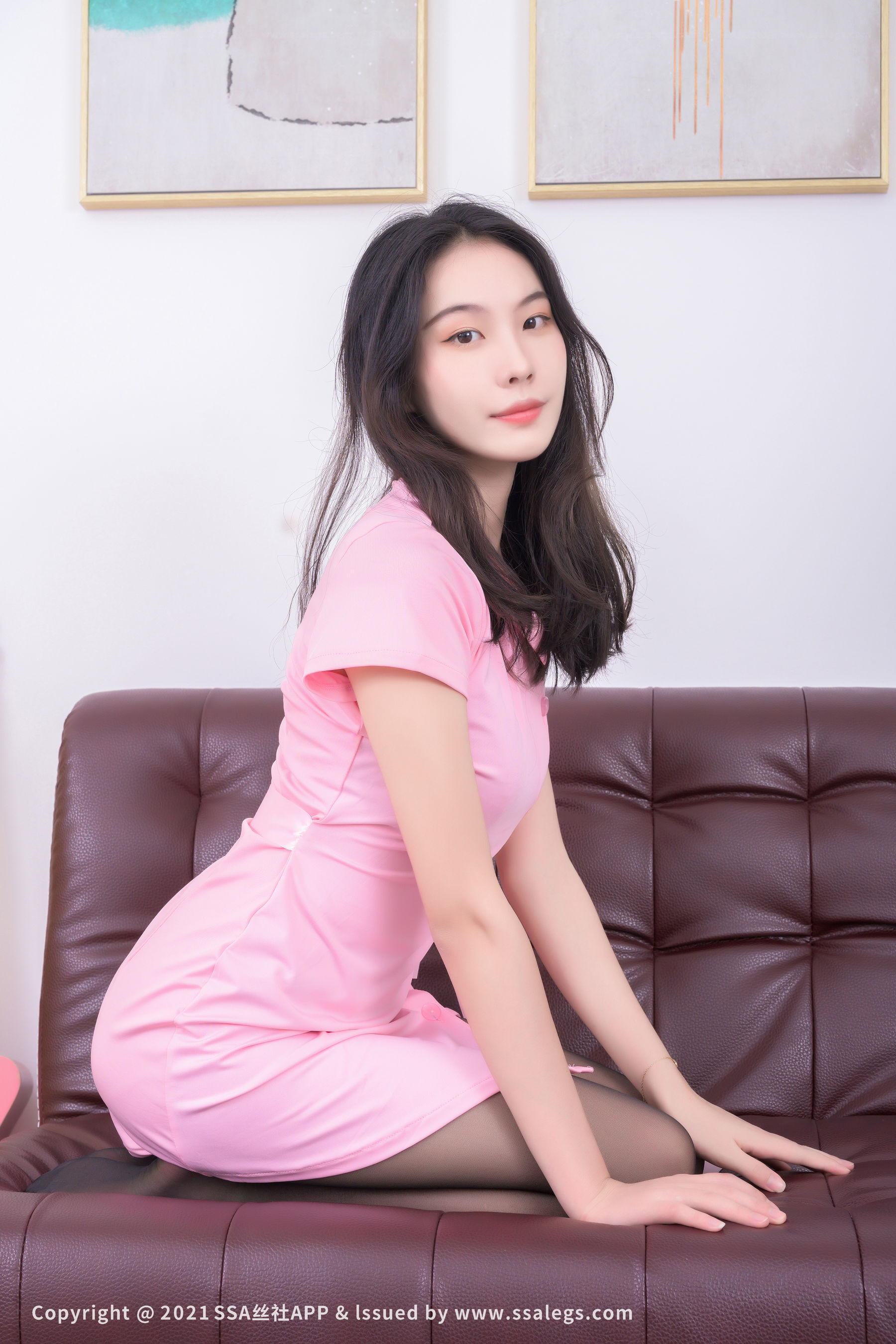 [SSA丝社]超清写真 No.669 腿模素素 黑丝袜（下）