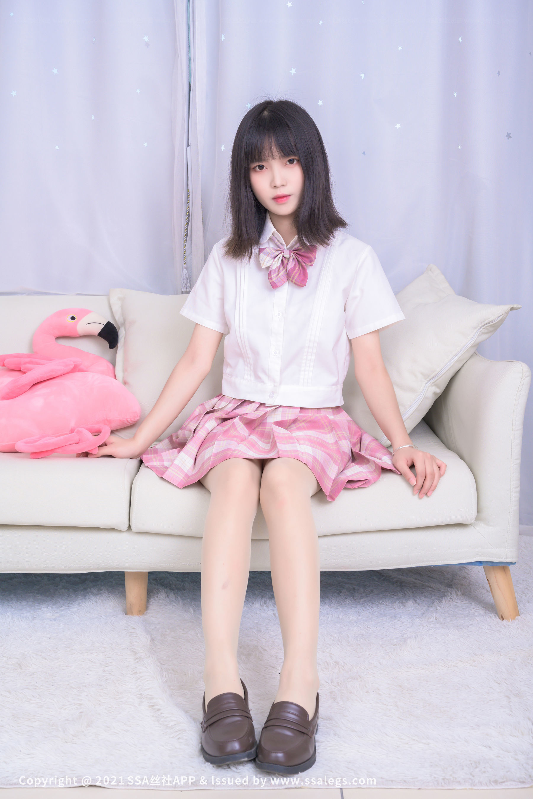 [SSA丝社]超清写真 No.700 模特丹丹 肉丝袜美脚（上）