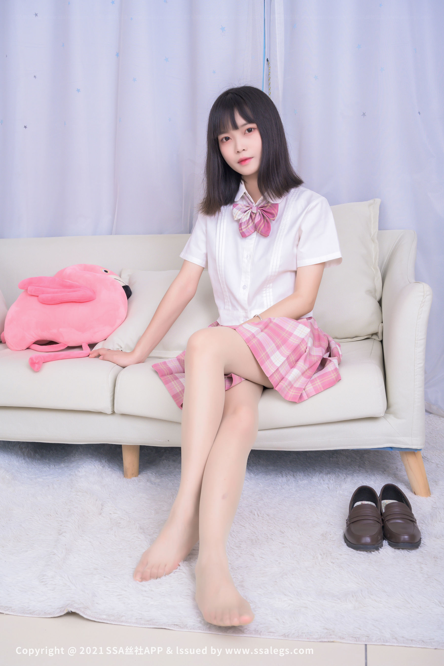 [SSA丝社]超清写真 No.701 模特丹丹 肉丝袜（下）