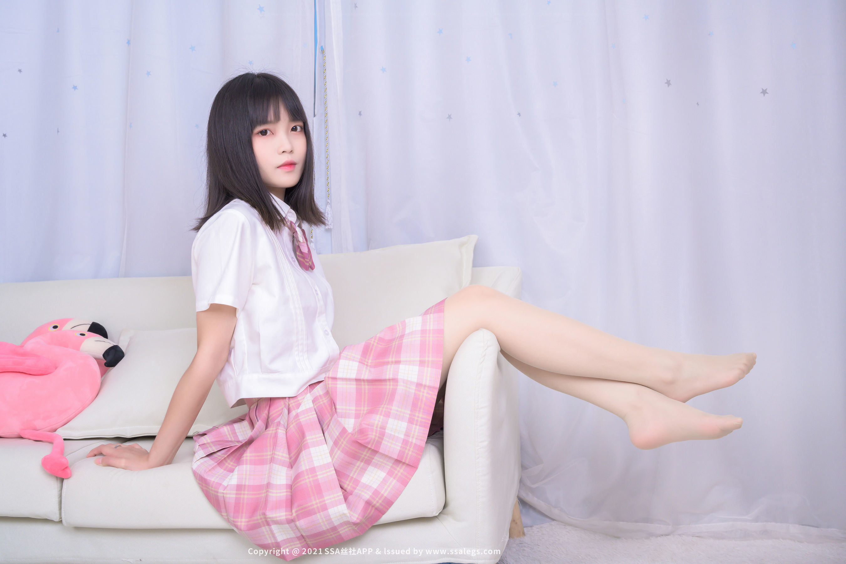 [SSA丝社]超清写真 No.701 模特丹丹 肉丝袜（下）