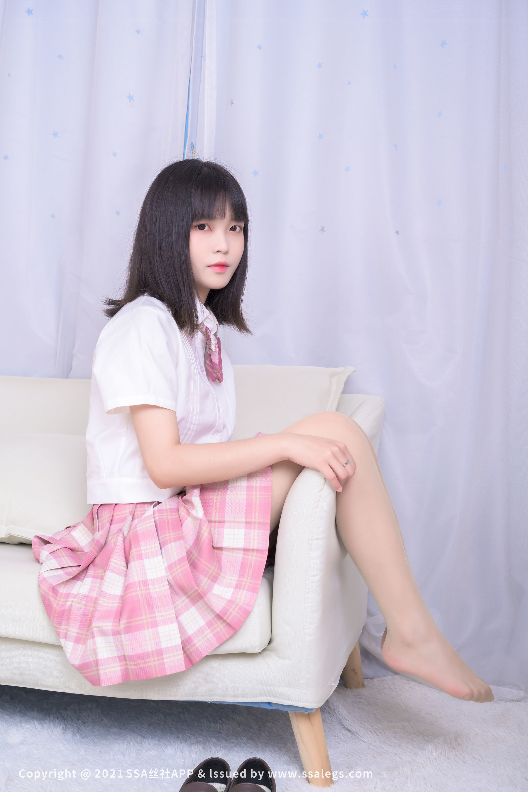 [SSA丝社]超清写真 No.701 模特丹丹 肉丝袜（下）