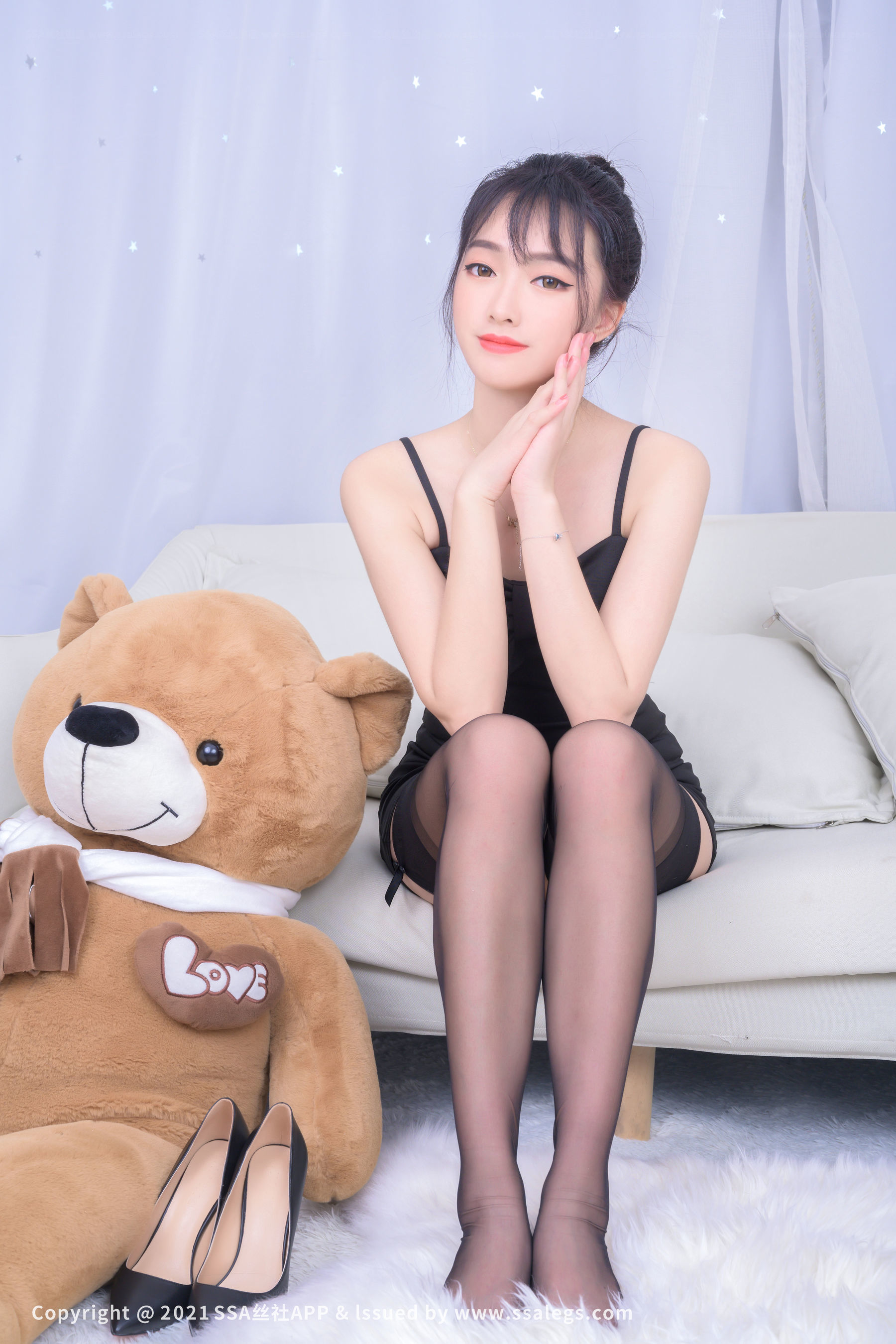 [SSA丝社]超清写真 No.717 模特思甜 珞樱长筒丝袜美脚（下）