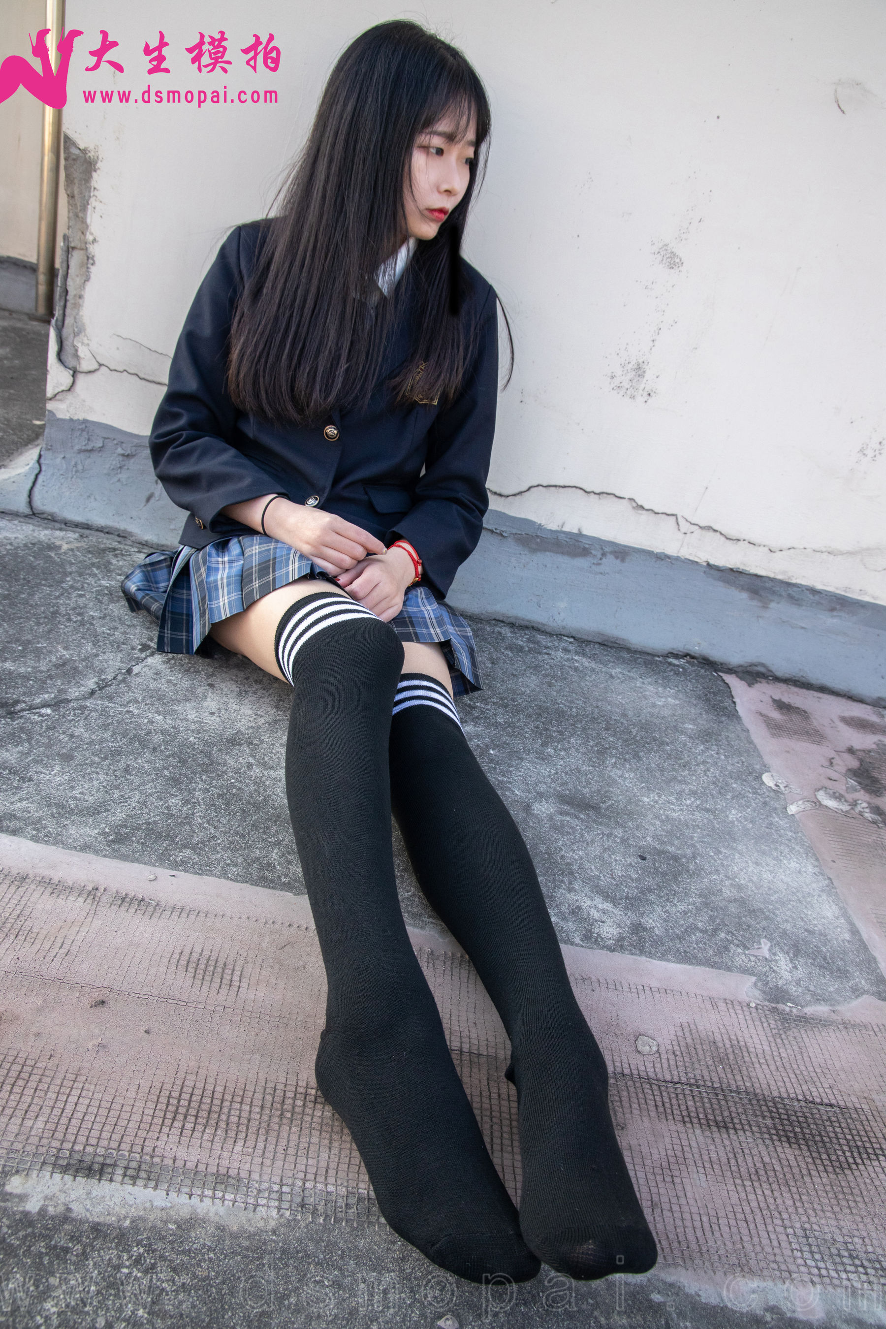 [大生模拍] No.264 丹丹 可爱学院风少女