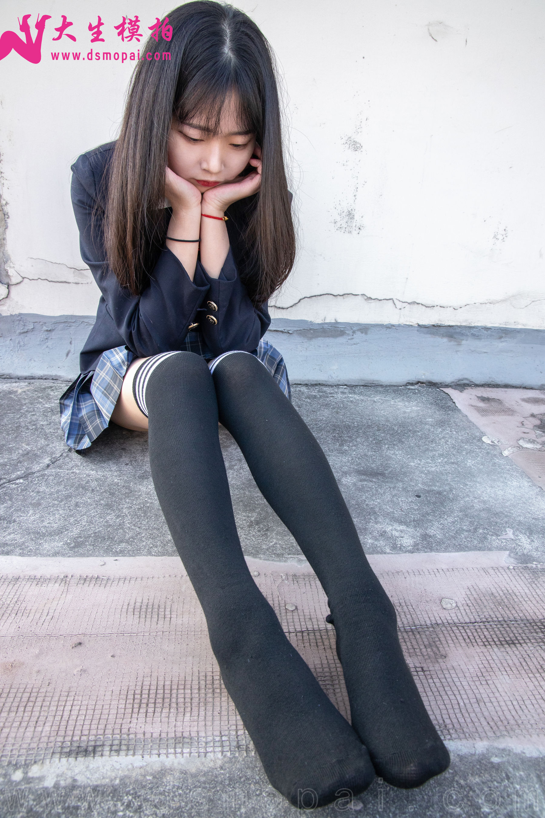 [大生模拍] No.264 丹丹 可爱学院风少女