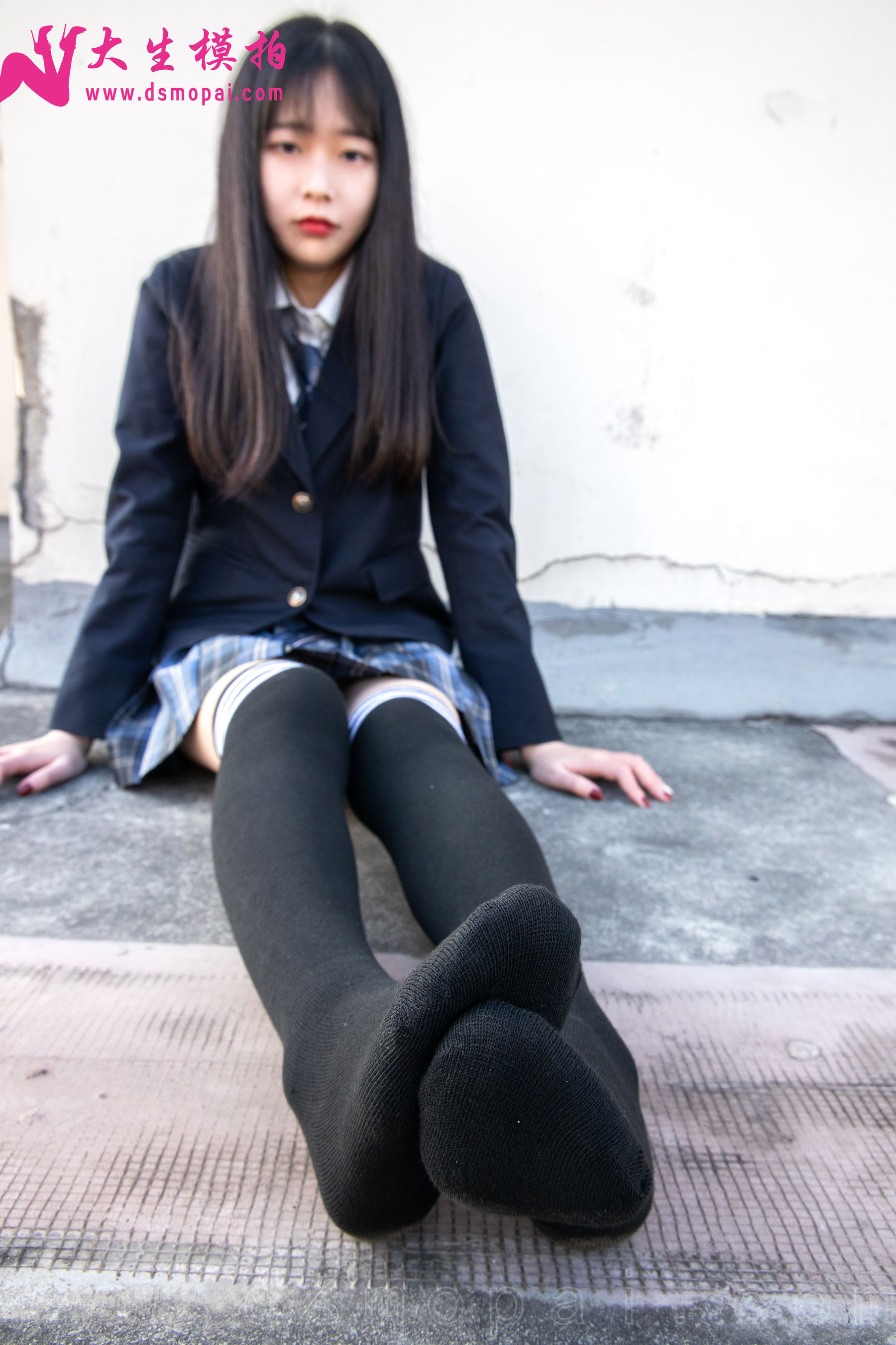 [大生模拍] No.264 丹丹 可爱学院风少女