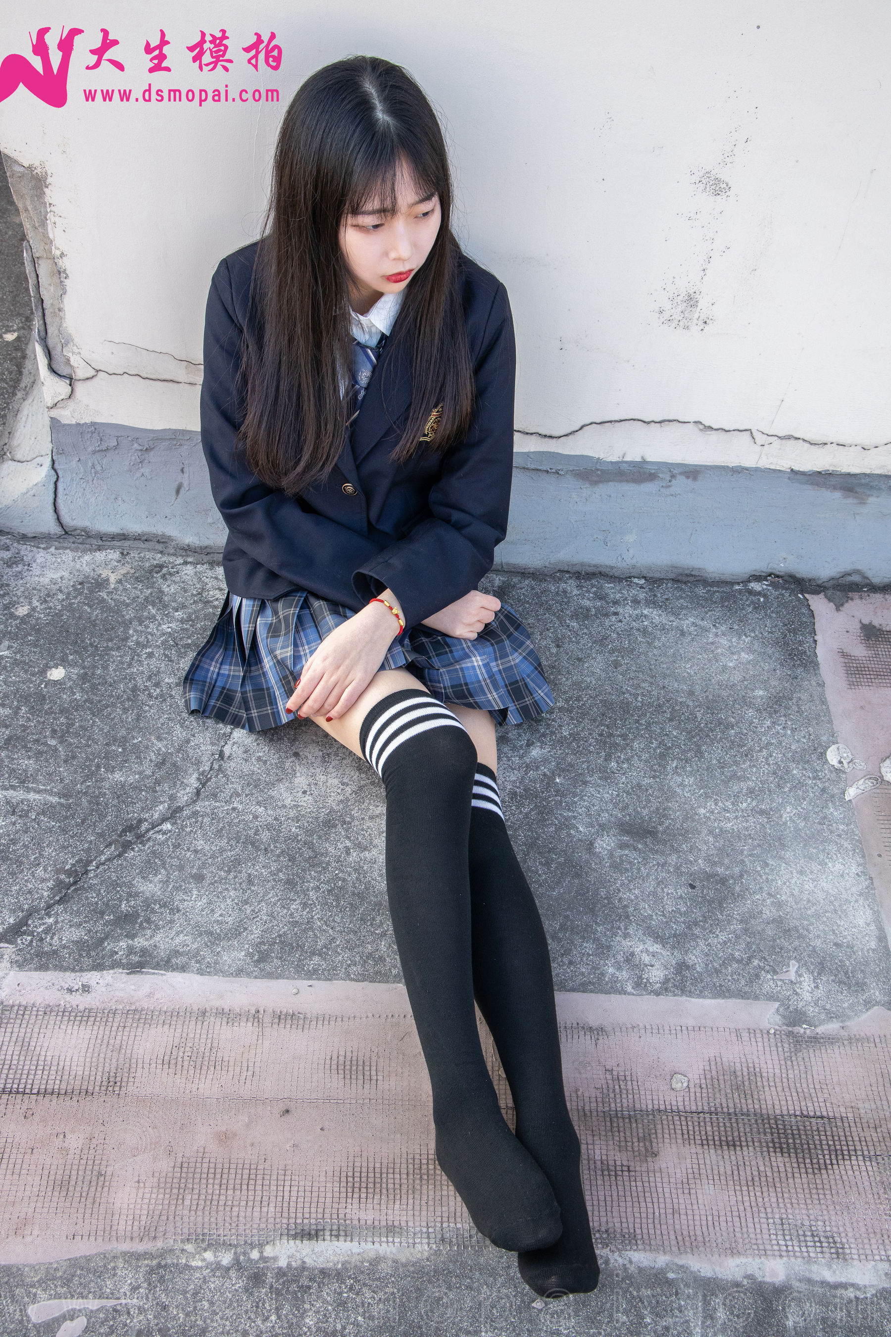 [大生模拍] No.264 丹丹 可爱学院风少女