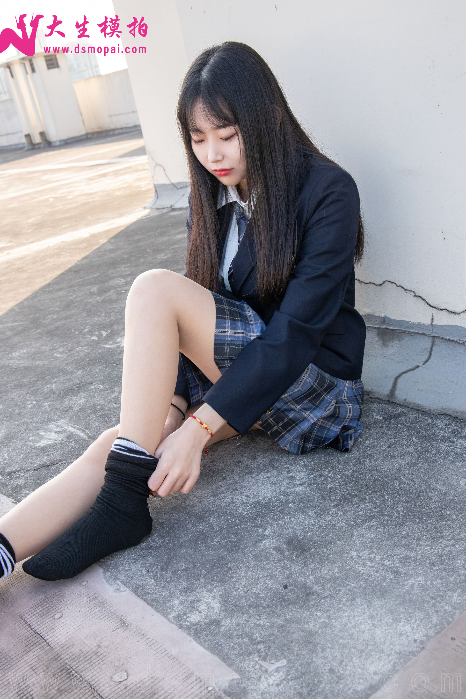 [大生模拍] No.264 丹丹 可爱学院风少女