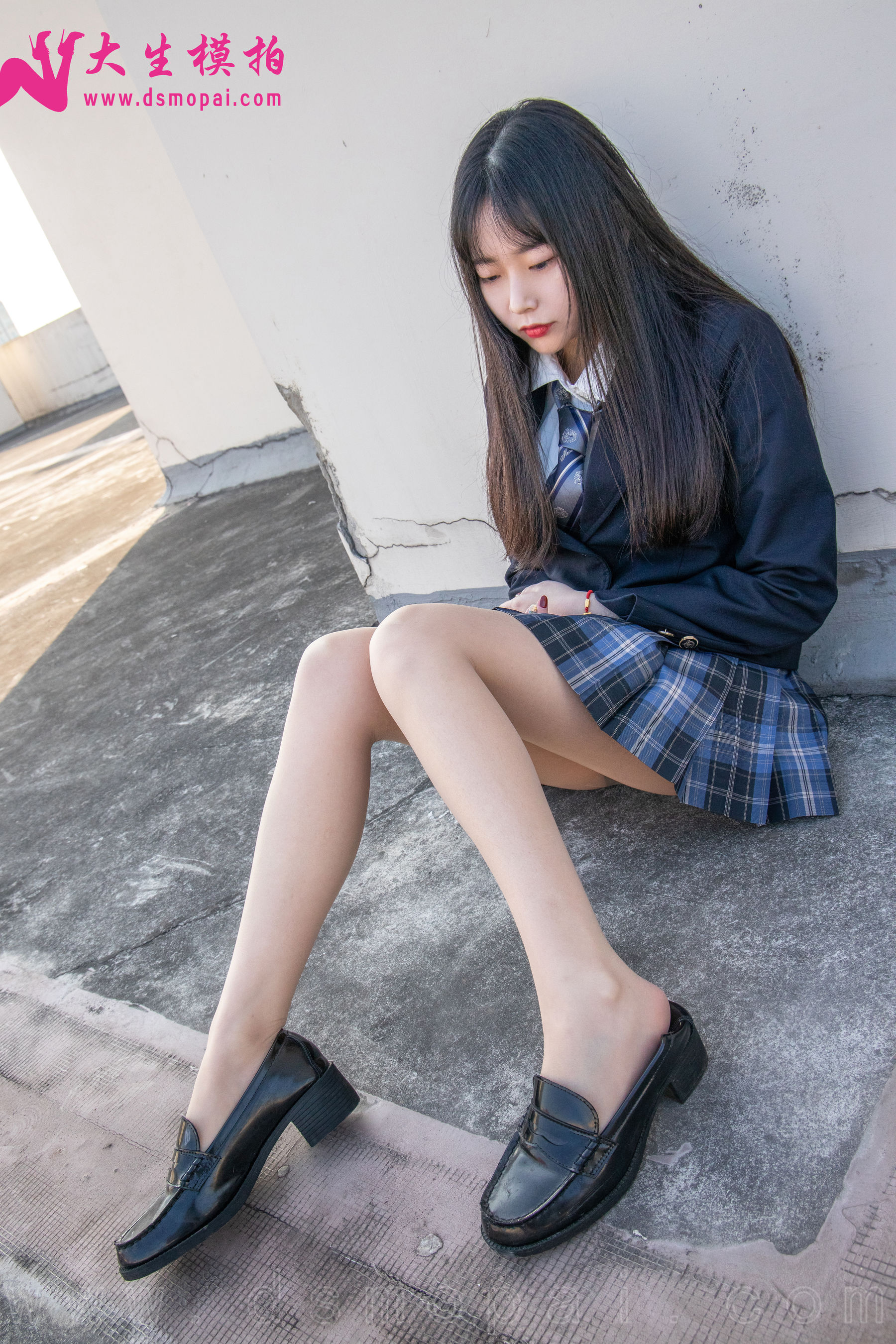 [大生模拍] No.264 丹丹 可爱学院风少女