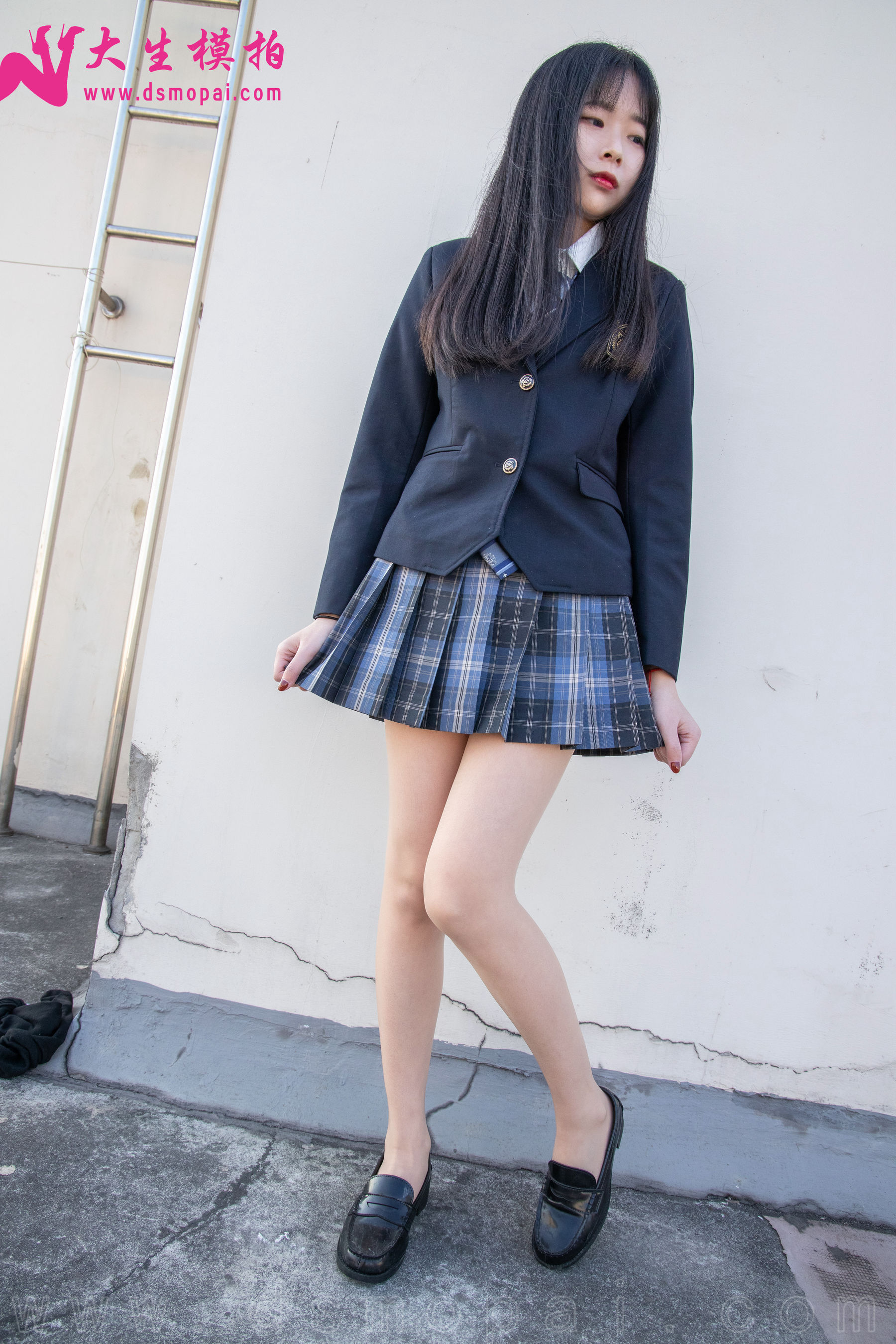 [大生模拍] No.264 丹丹 可爱学院风少女