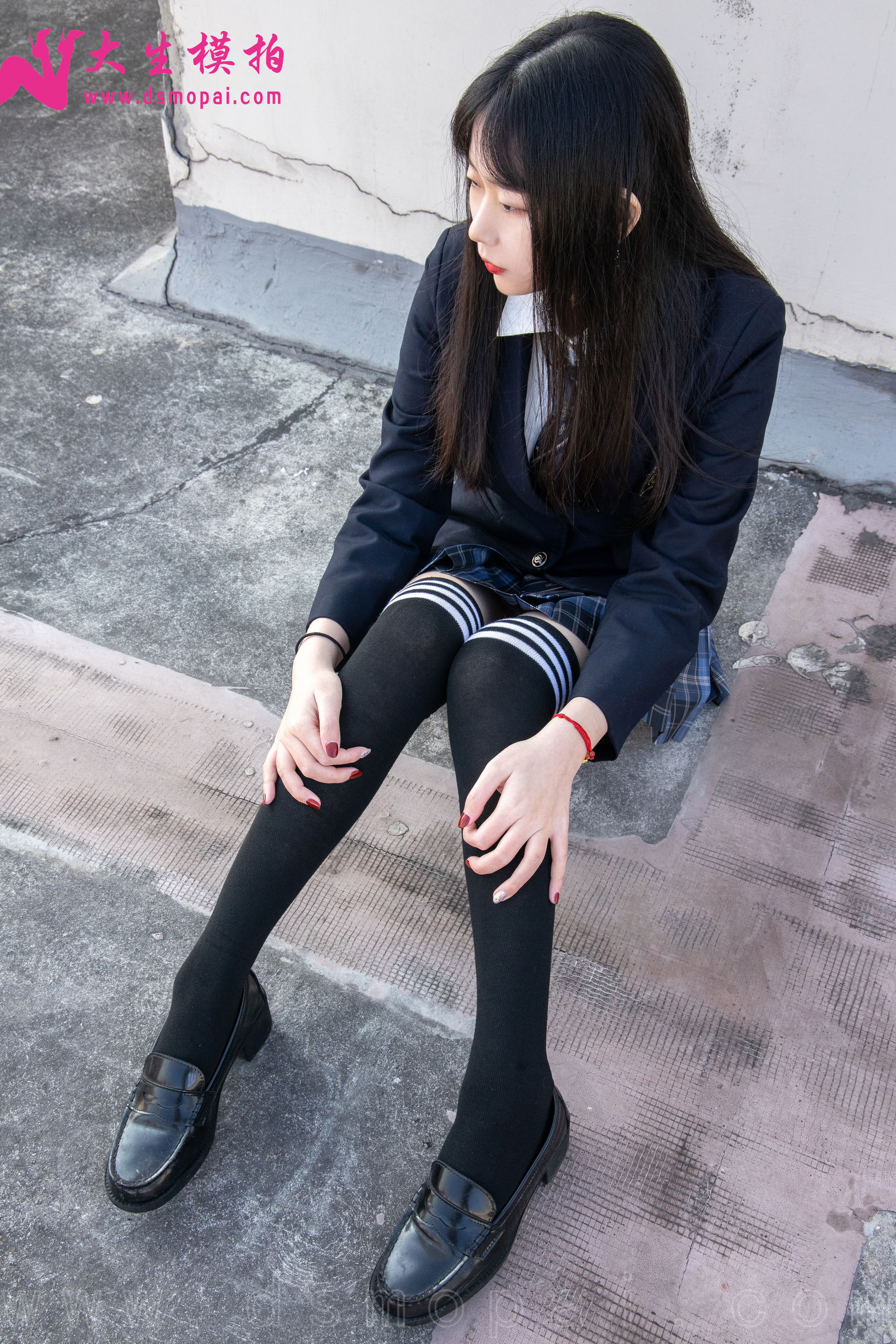 [大生模拍] No.264 丹丹 可爱学院风少女