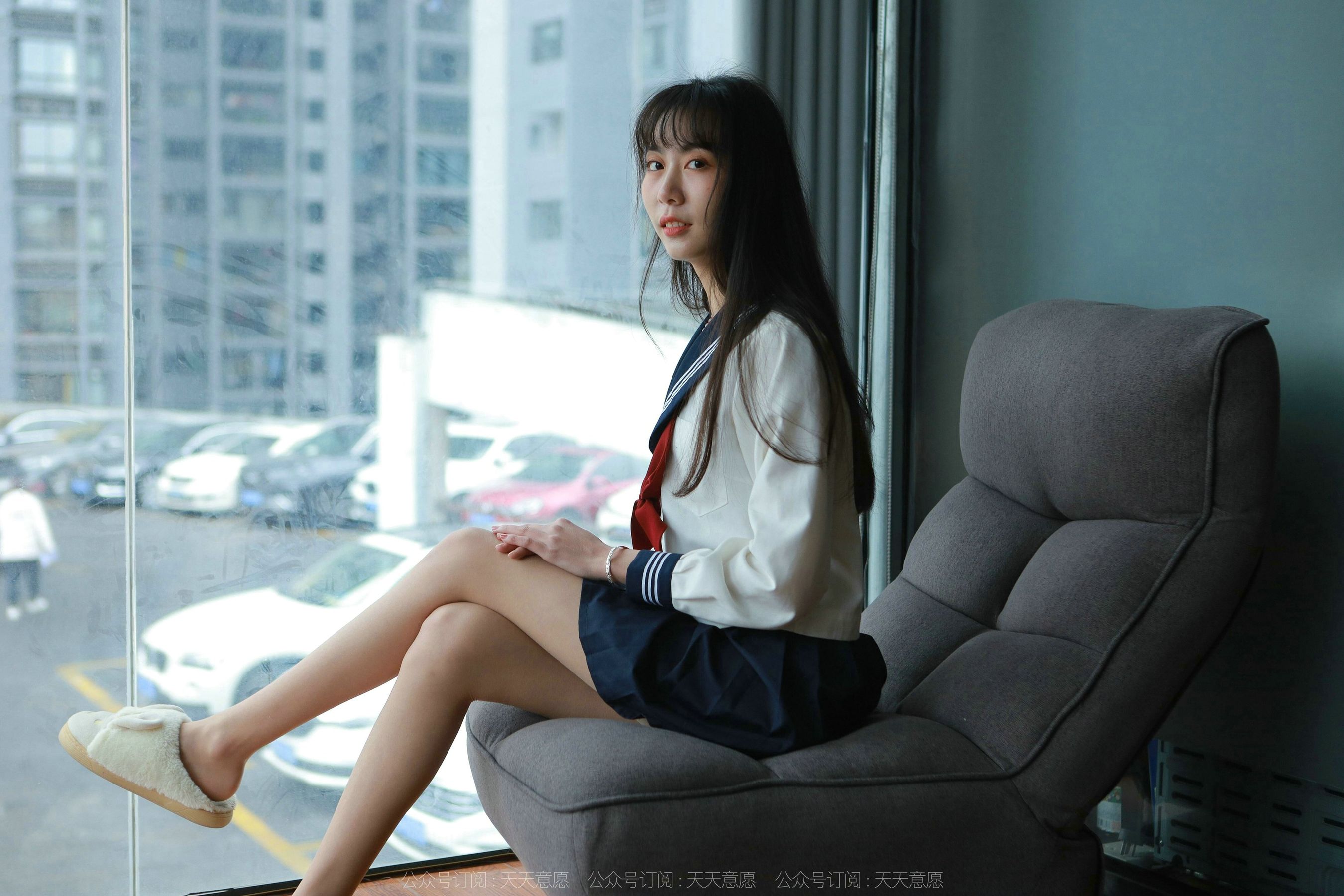 [异思趣向IESS] 模特 团团 《可爱JK装》
