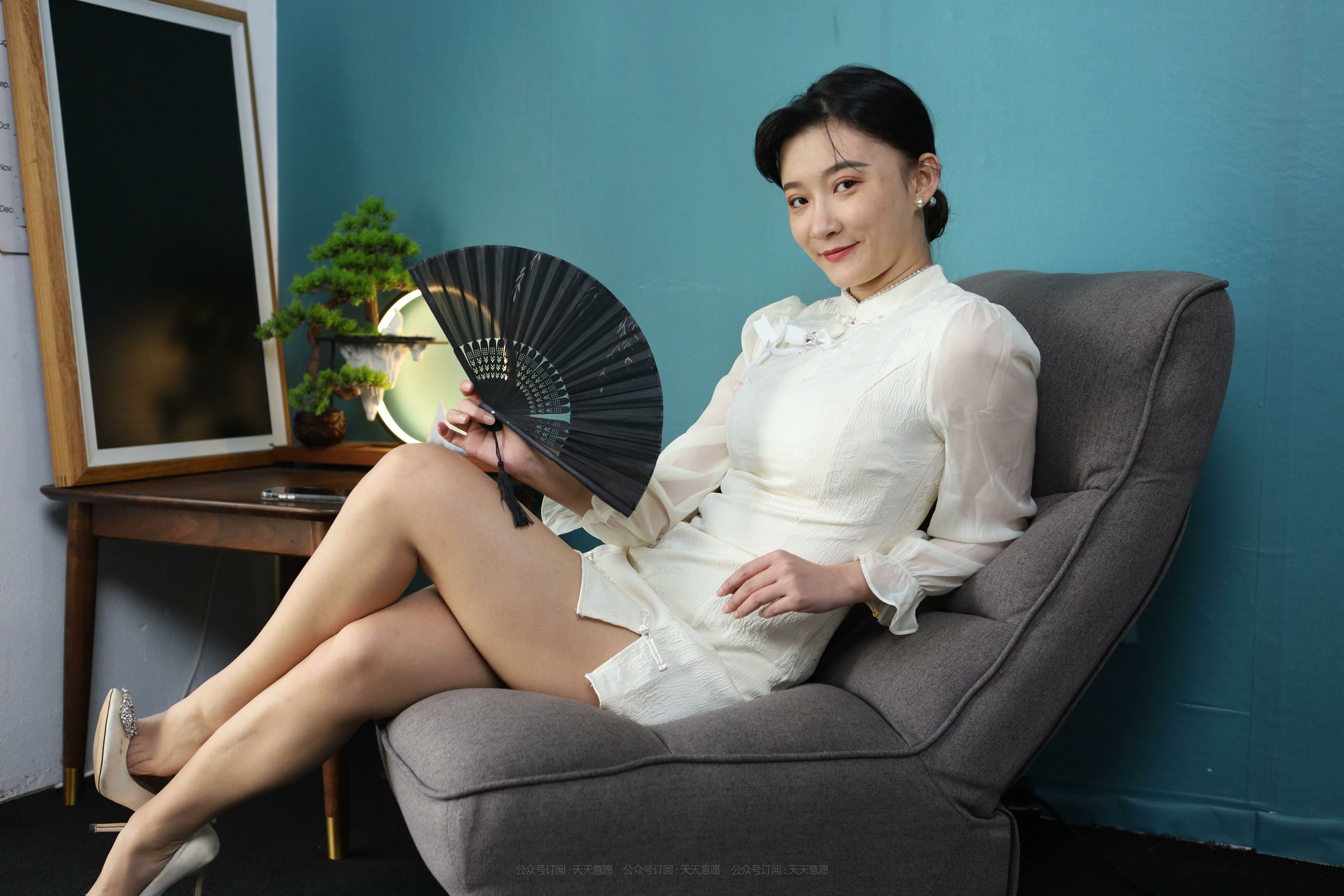 [异思趣向IESS] 模特 秋秋 《诱人白玫瑰》