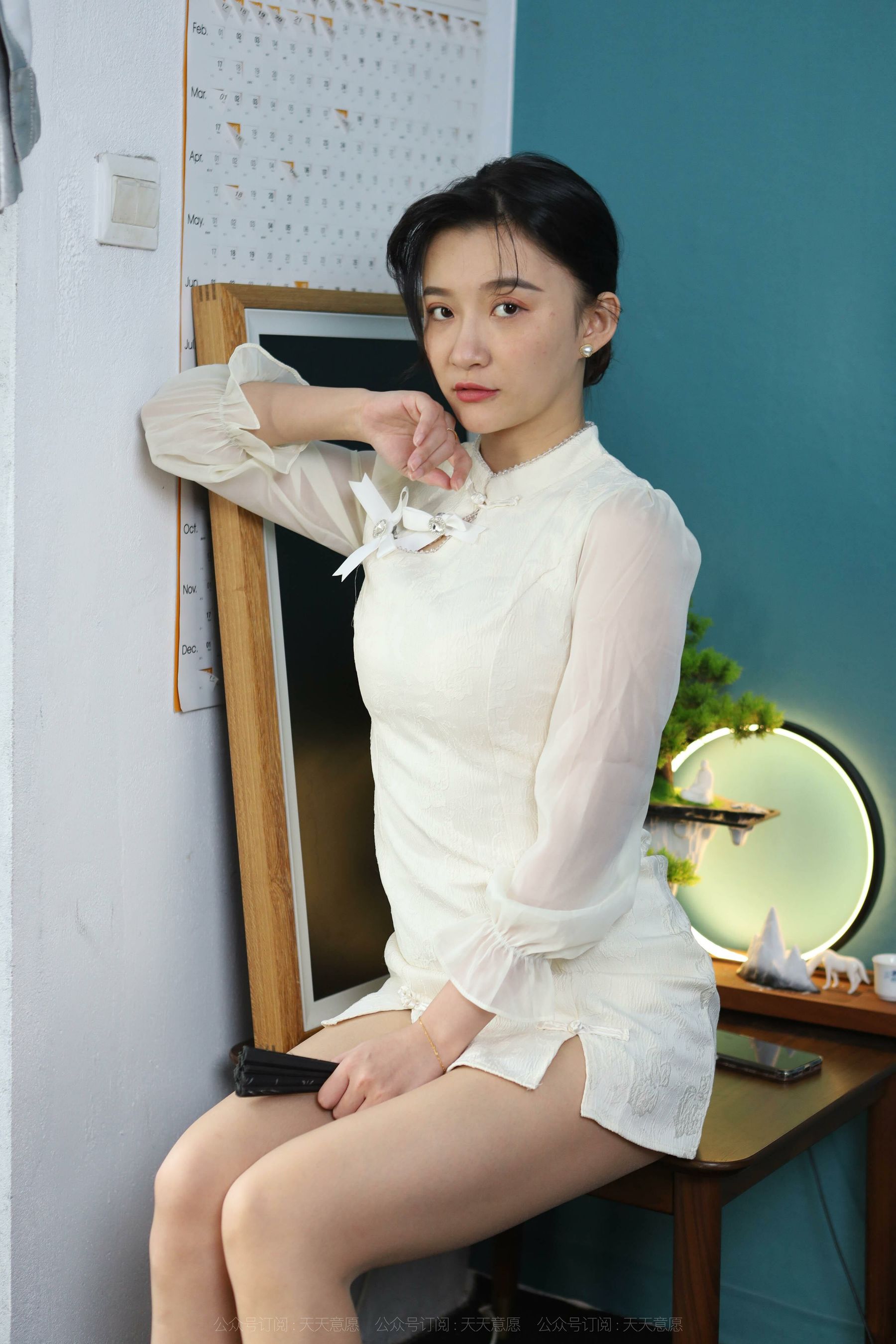 [异思趣向IESS] 模特 秋秋 《诱人白玫瑰》