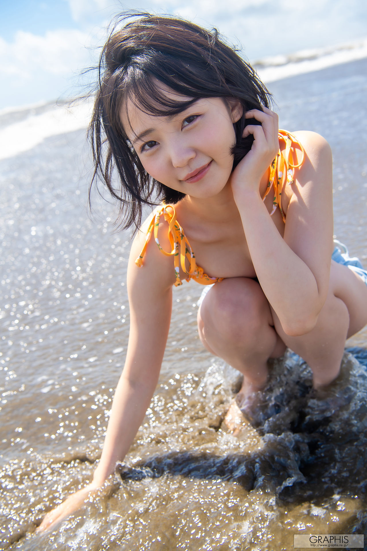 [Graphis Gals] NO.496 Meguri Minoshima 美ノ嶋めぐり TOKIMEKI!