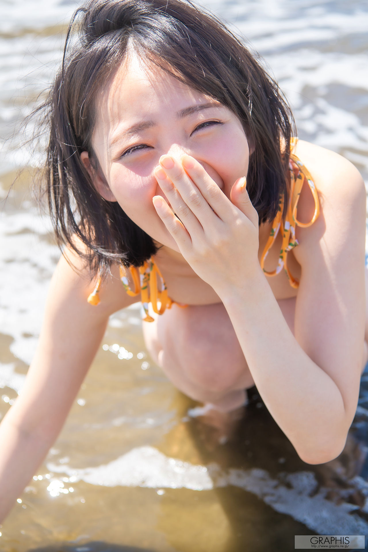 [Graphis Gals] NO.496 Meguri Minoshima 美ノ嶋めぐり TOKIMEKI!