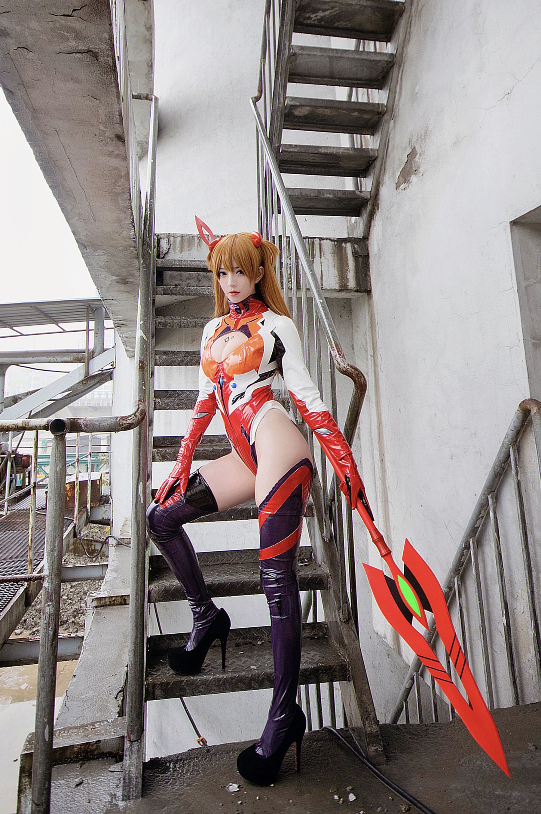 [福利COS] Coser__KETTOE - asuka battle suit