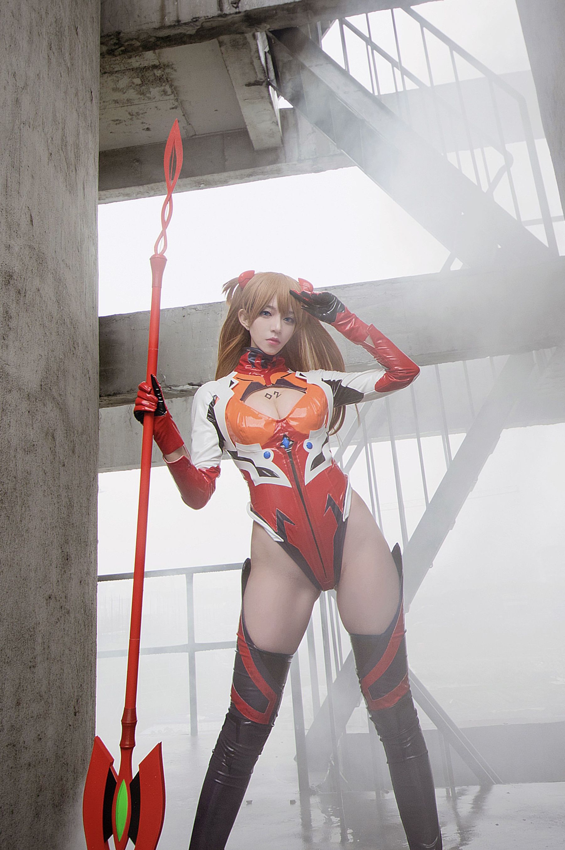 [福利COS] Coser__KETTOE - asuka battle suit