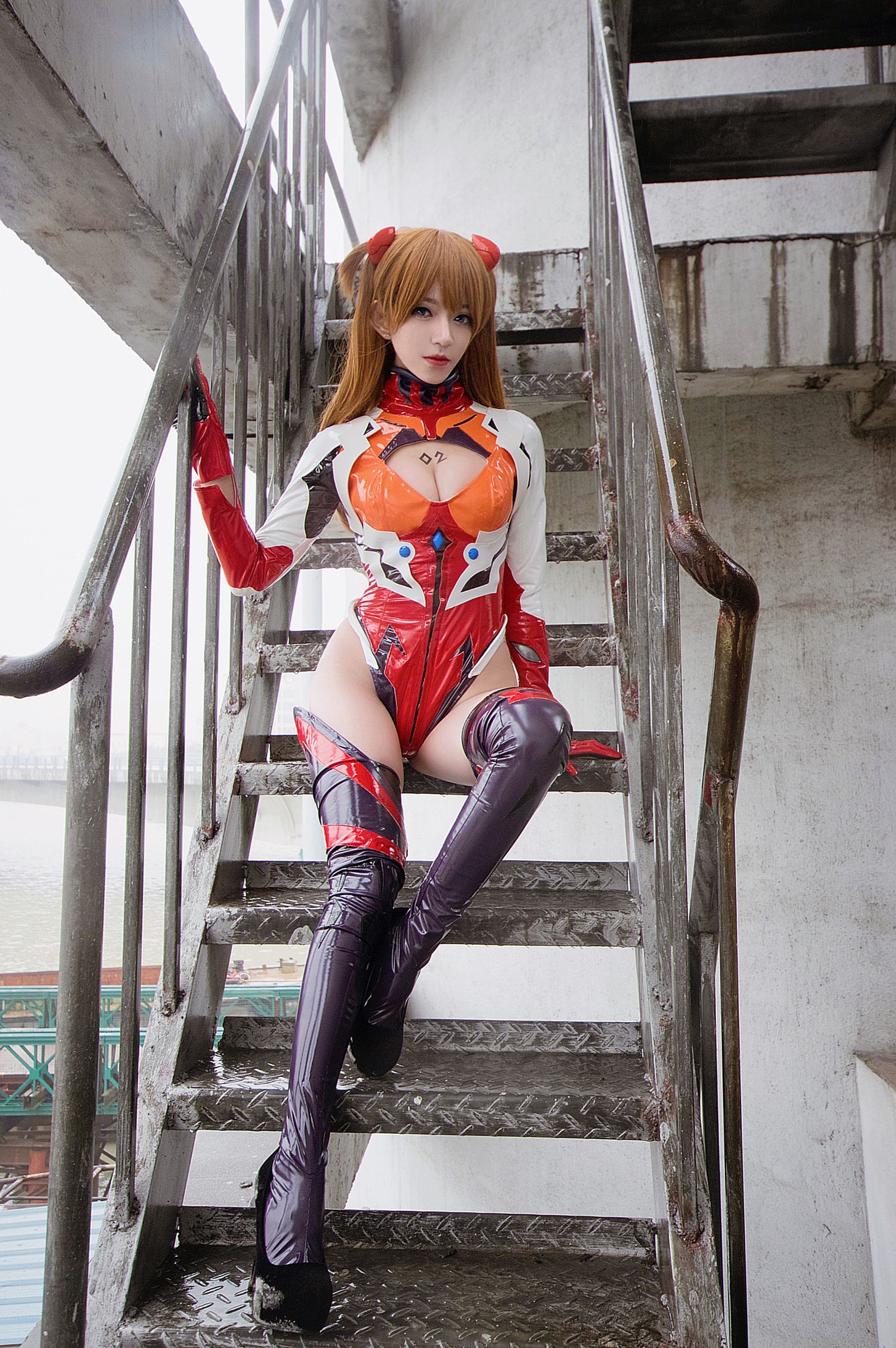 [福利COS] Coser__KETTOE - asuka battle suit