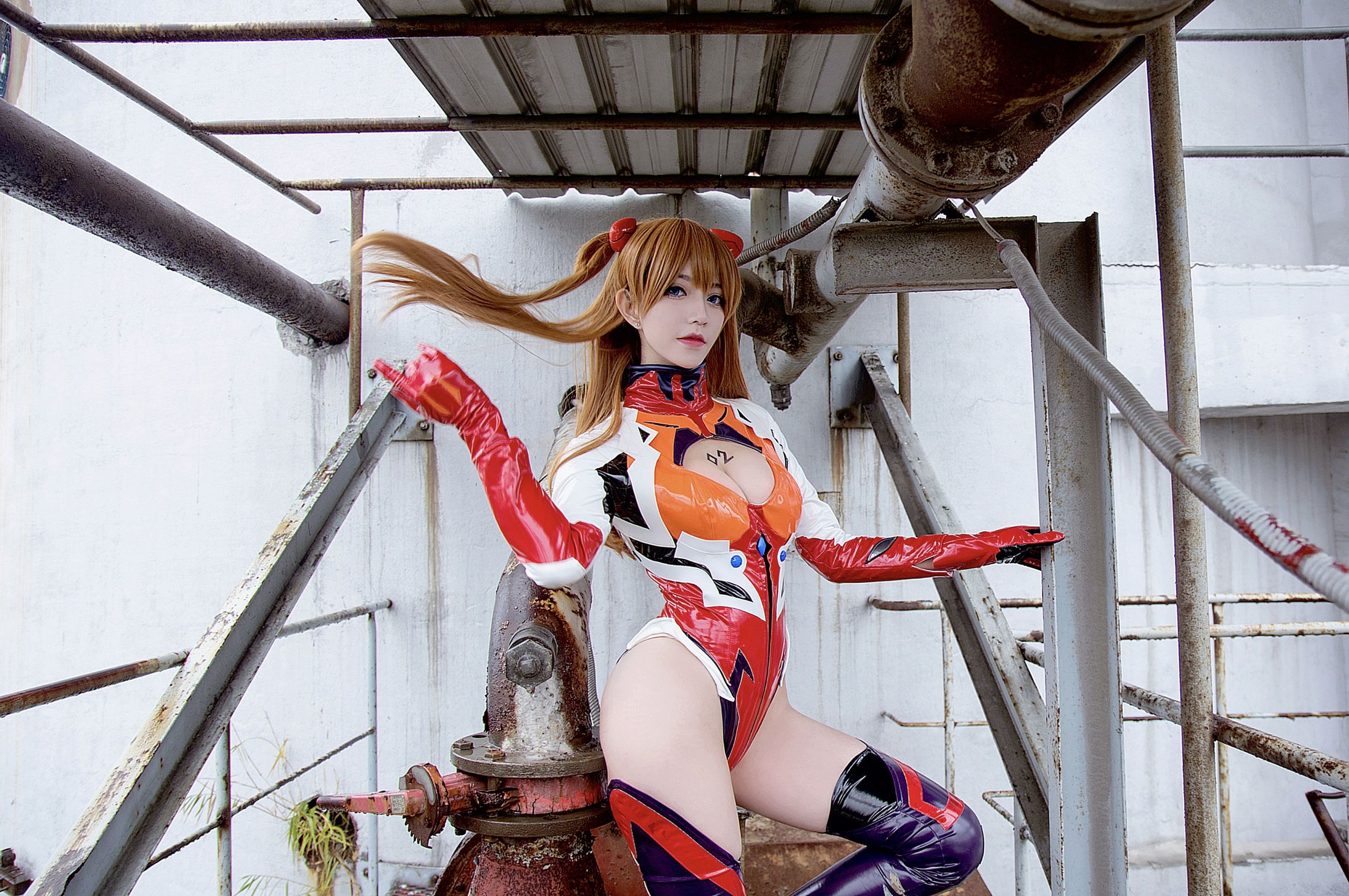 [福利COS] Coser__KETTOE - asuka battle suit