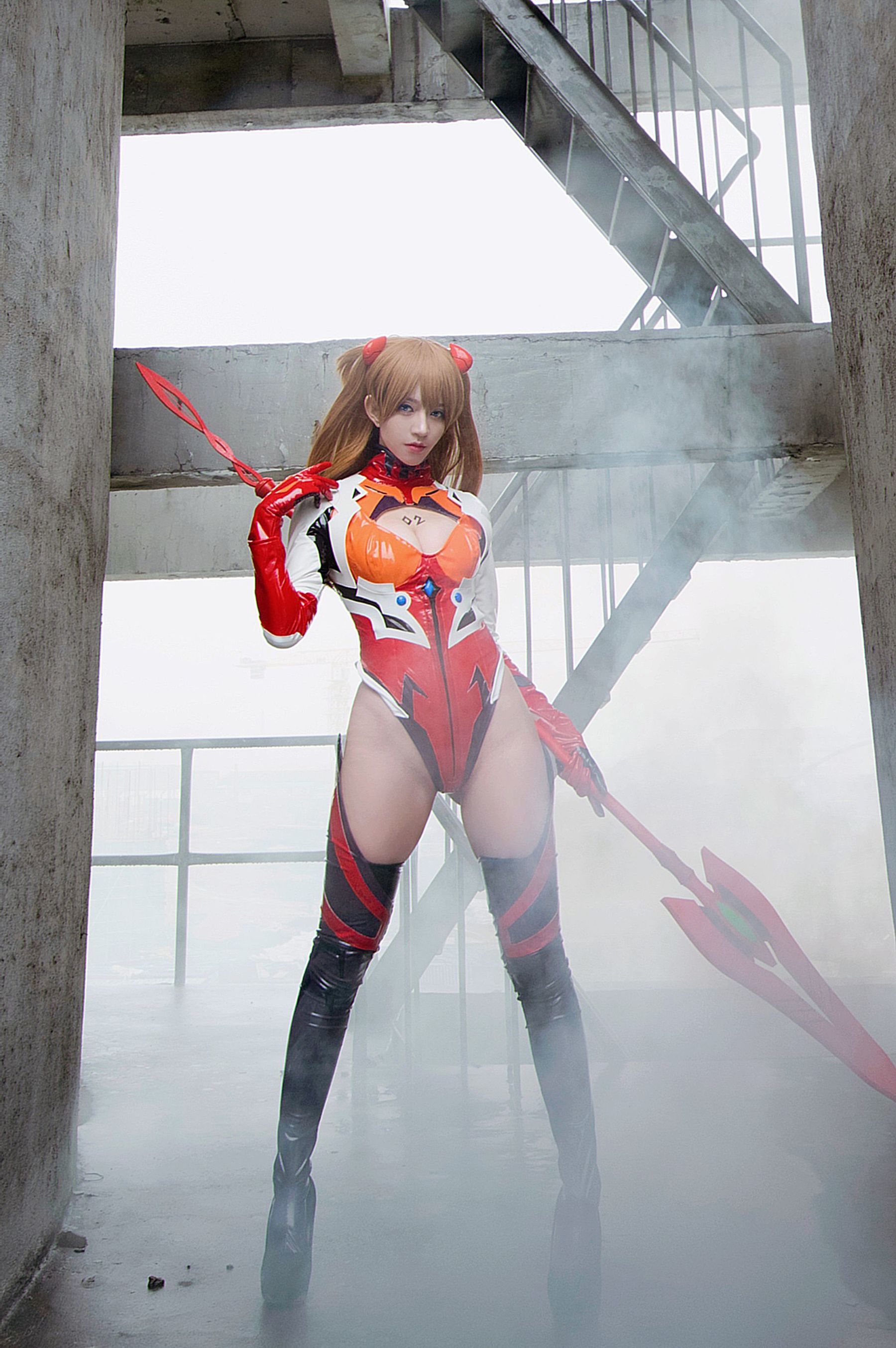 [福利COS] Coser__KETTOE - asuka battle suit