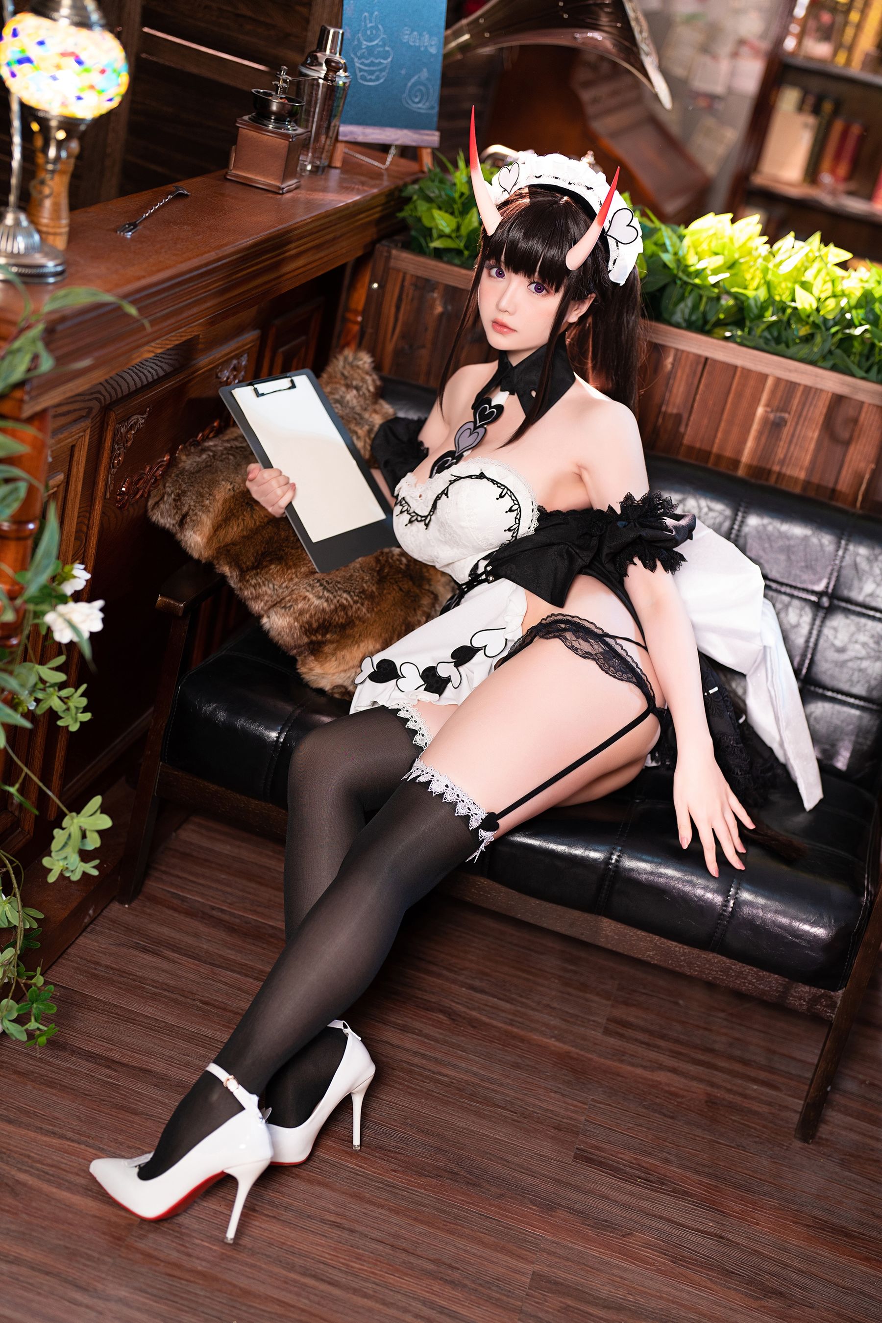 [福利COS] Coser小姐姐星之迟迟 -《Darling》能代