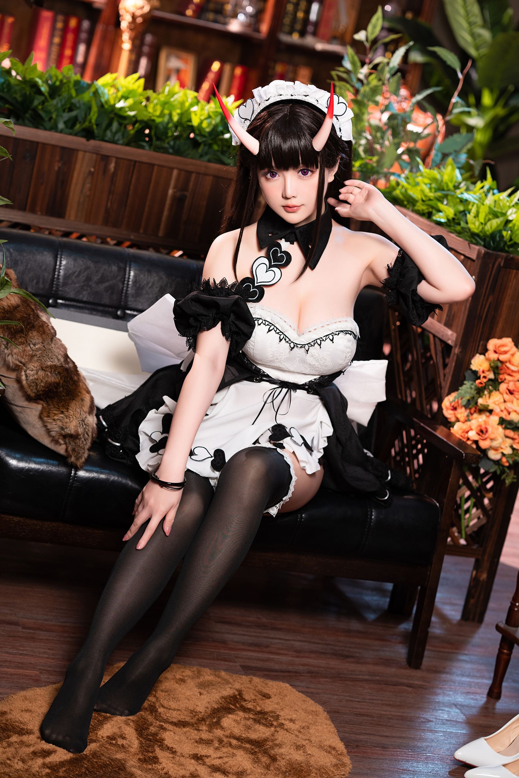 [福利COS] Coser小姐姐星之迟迟 -《Darling》能代