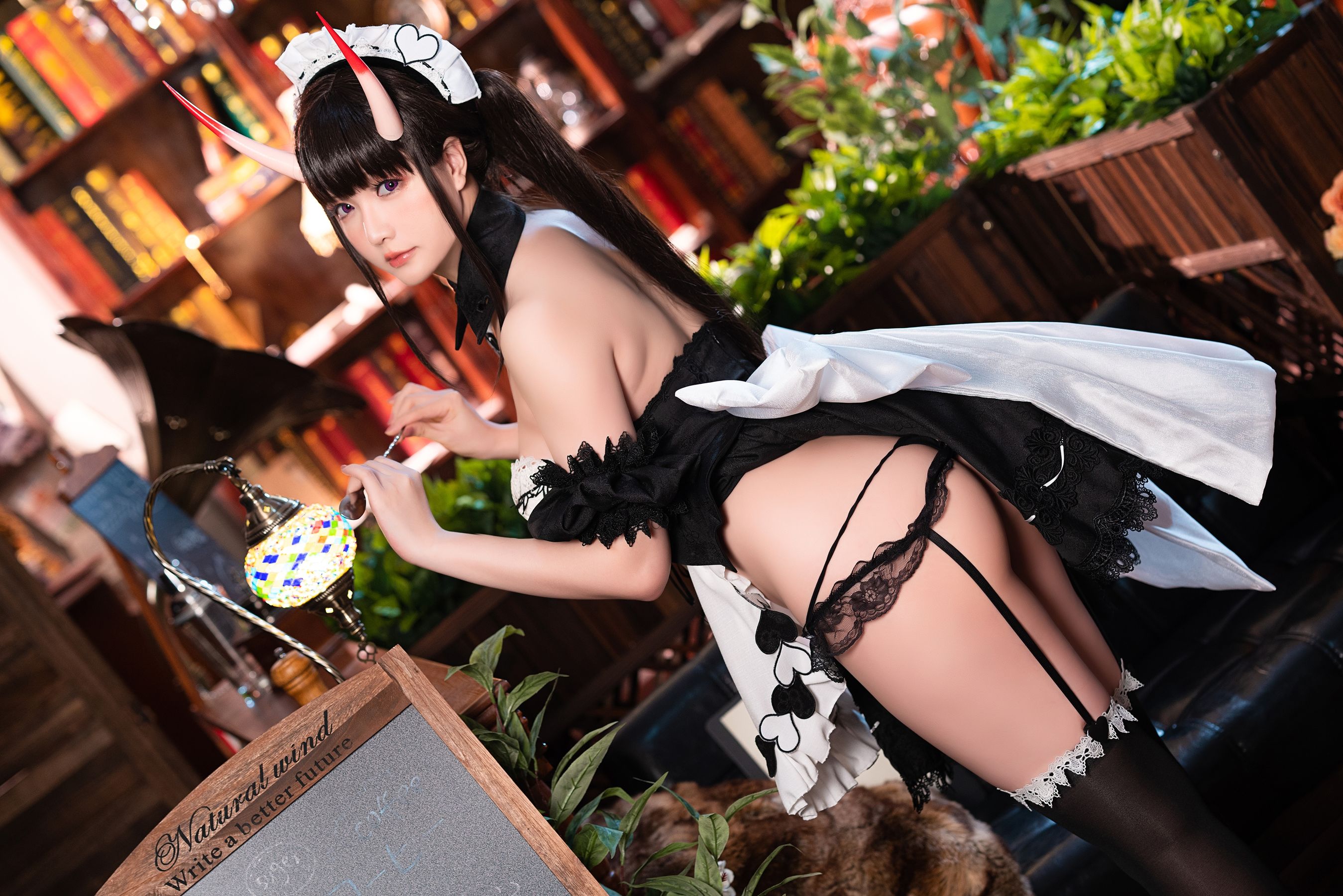 [福利COS] Coser小姐姐星之迟迟 -《Darling》能代