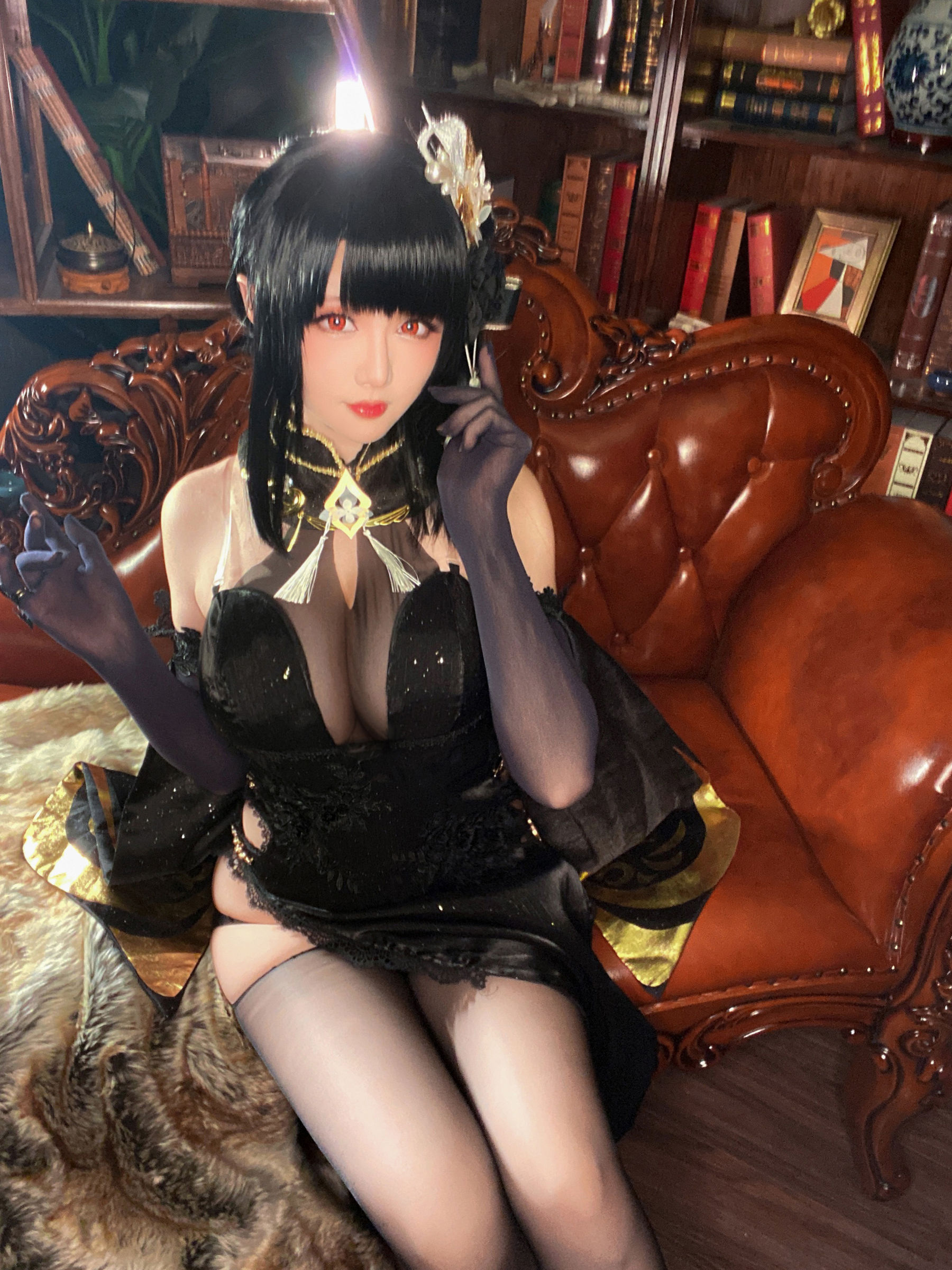 [福利COS] Coser小姐姐星之迟迟 -《Darling》镇海-奇奢华苑