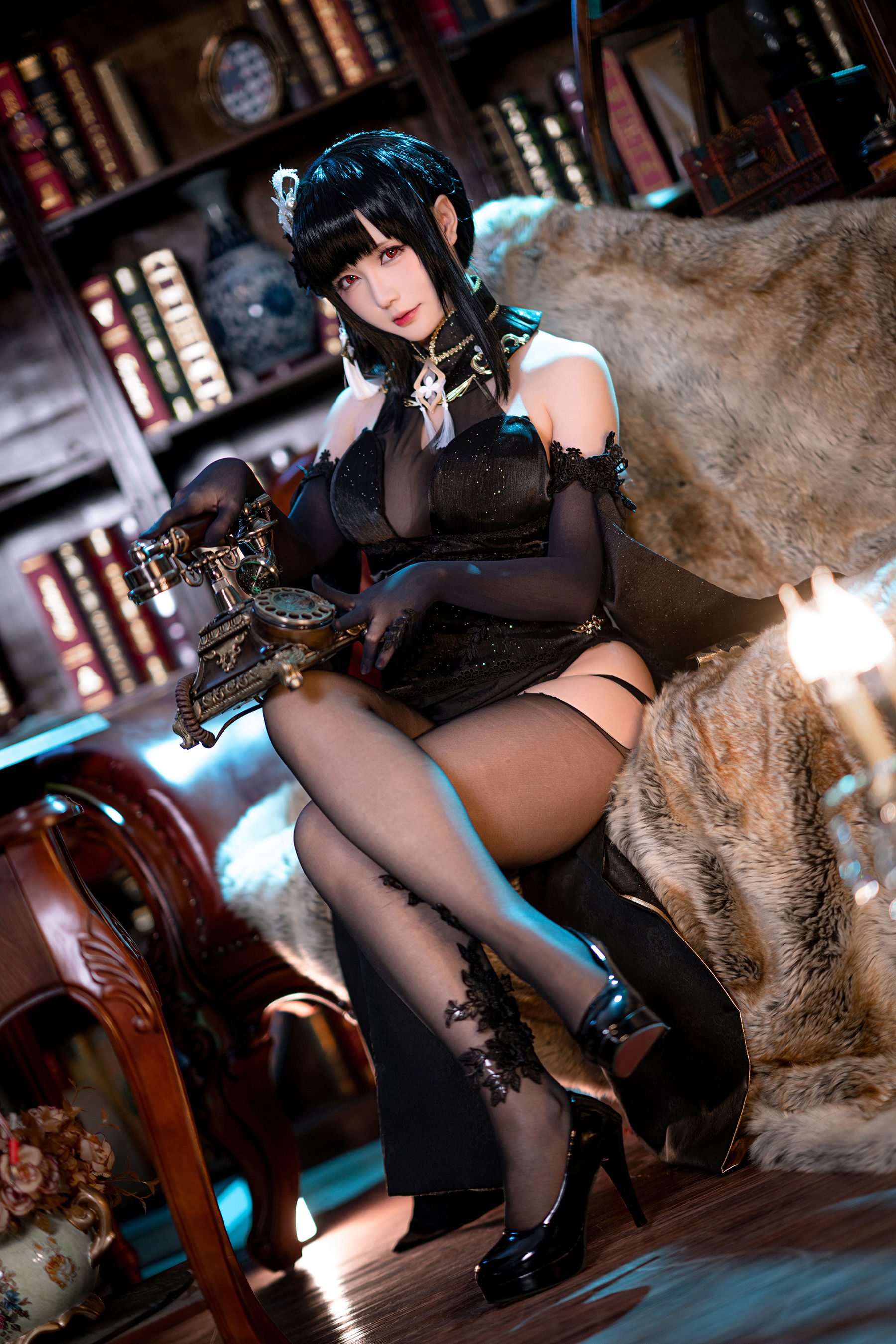 [福利COS] Coser小姐姐星之迟迟 -《Darling》镇海-奇奢华苑