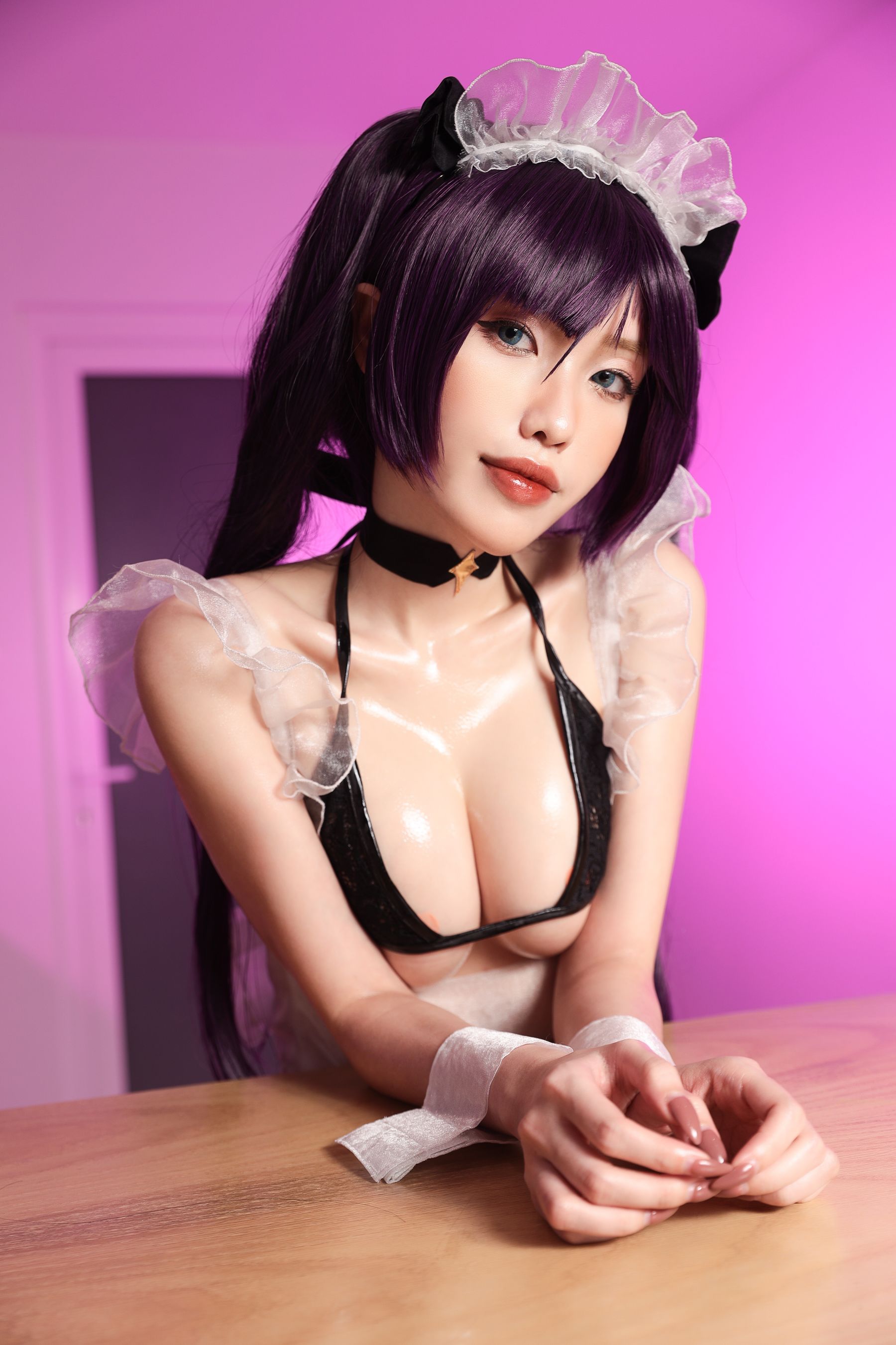 [福利COS] eliza喵喵 - Mona Maid