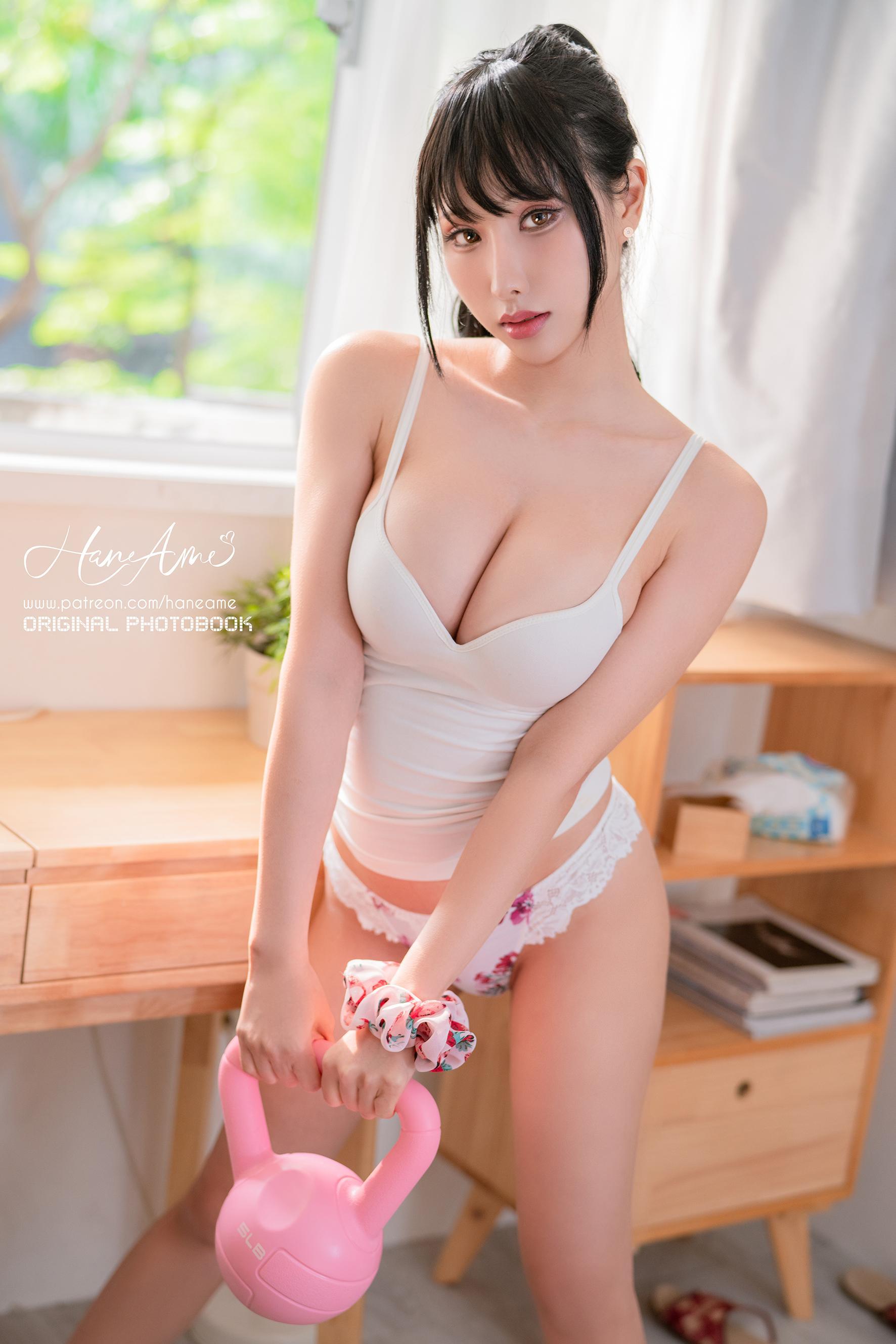 [福利COS] Hane Ame 雨波写真 - Exercise Girl