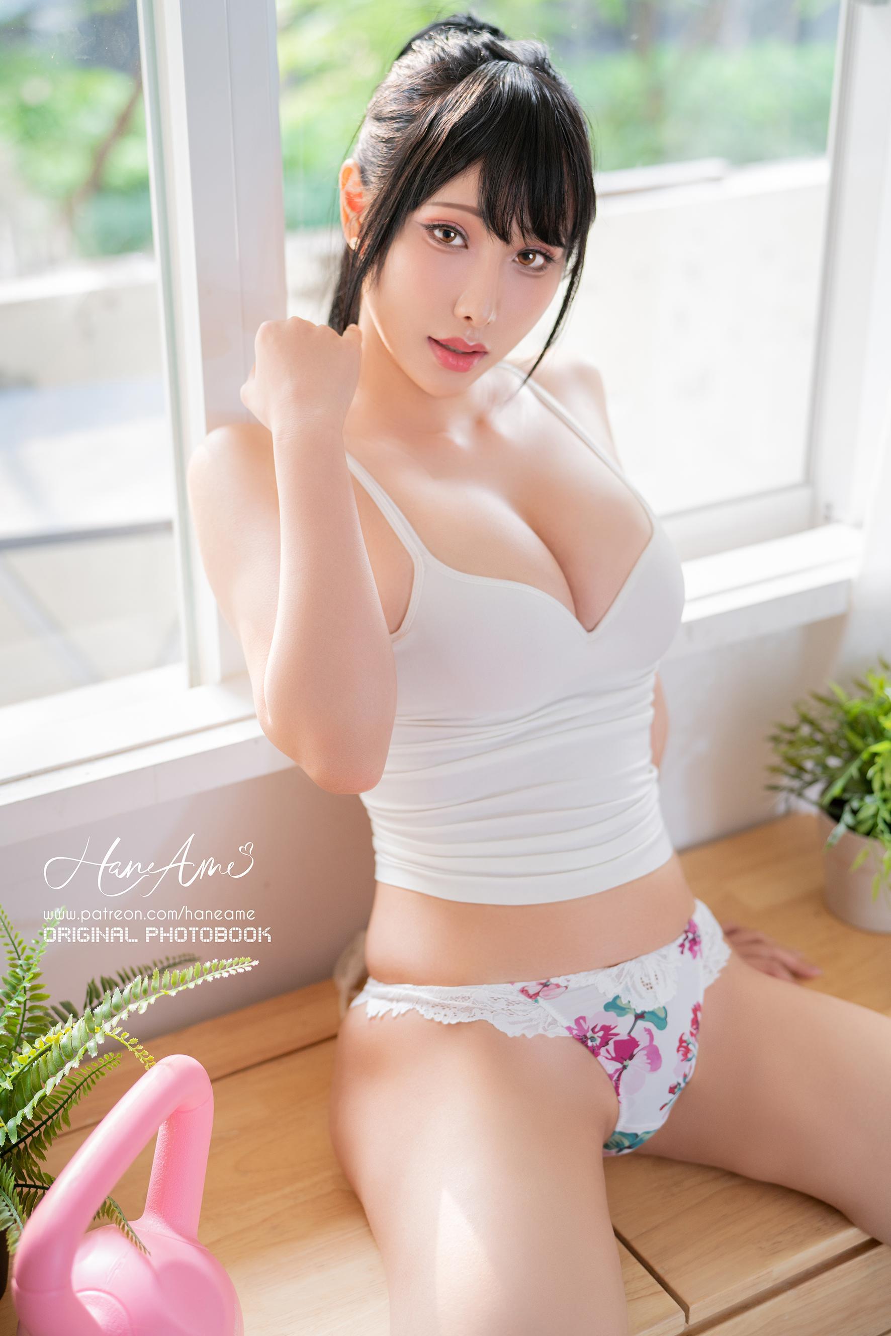 [福利COS] Hane Ame 雨波写真 - Exercise Girl