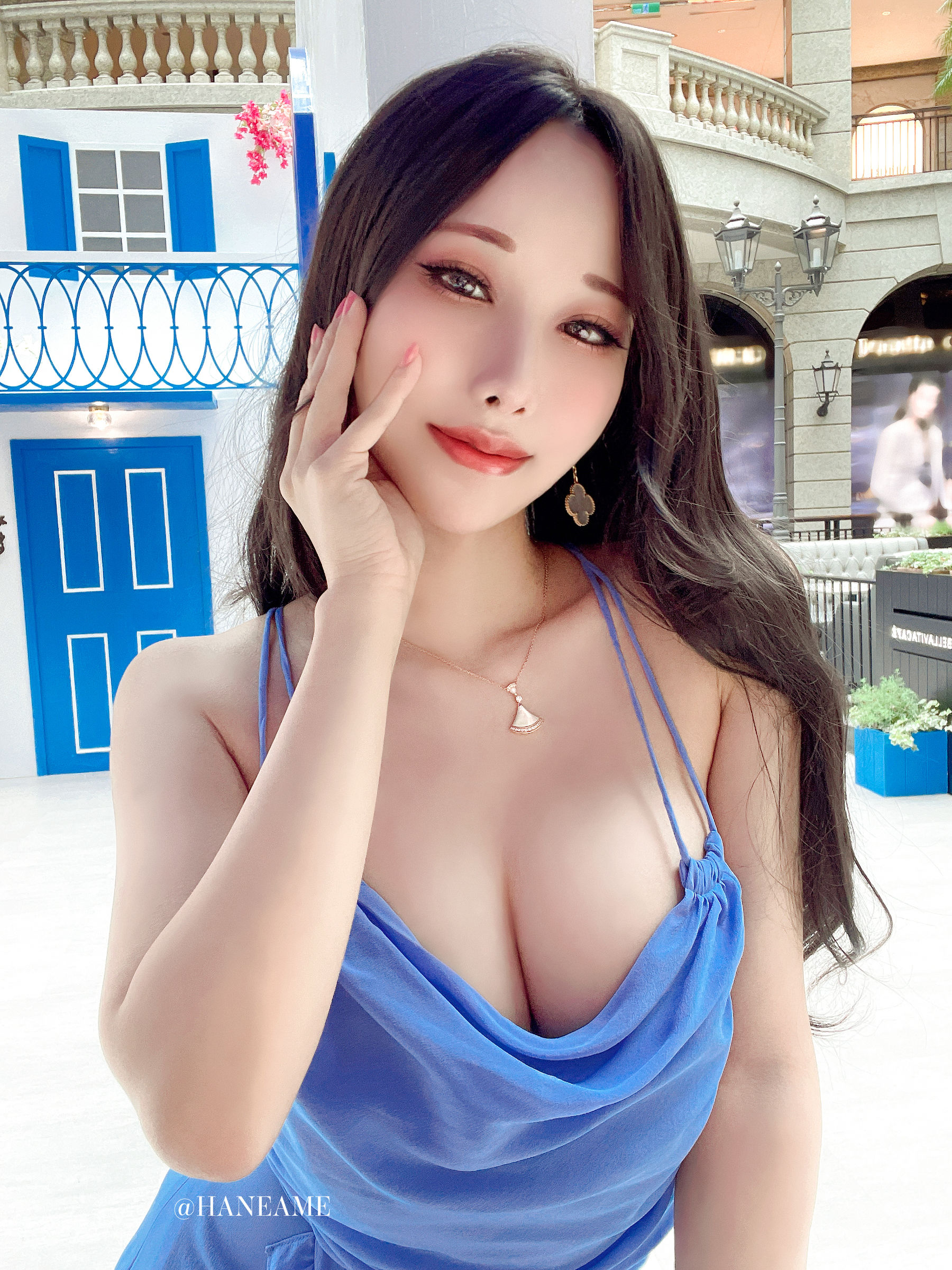 [福利COS] Hane Ame 雨波写真 - 爱琴海 Aegean Sea