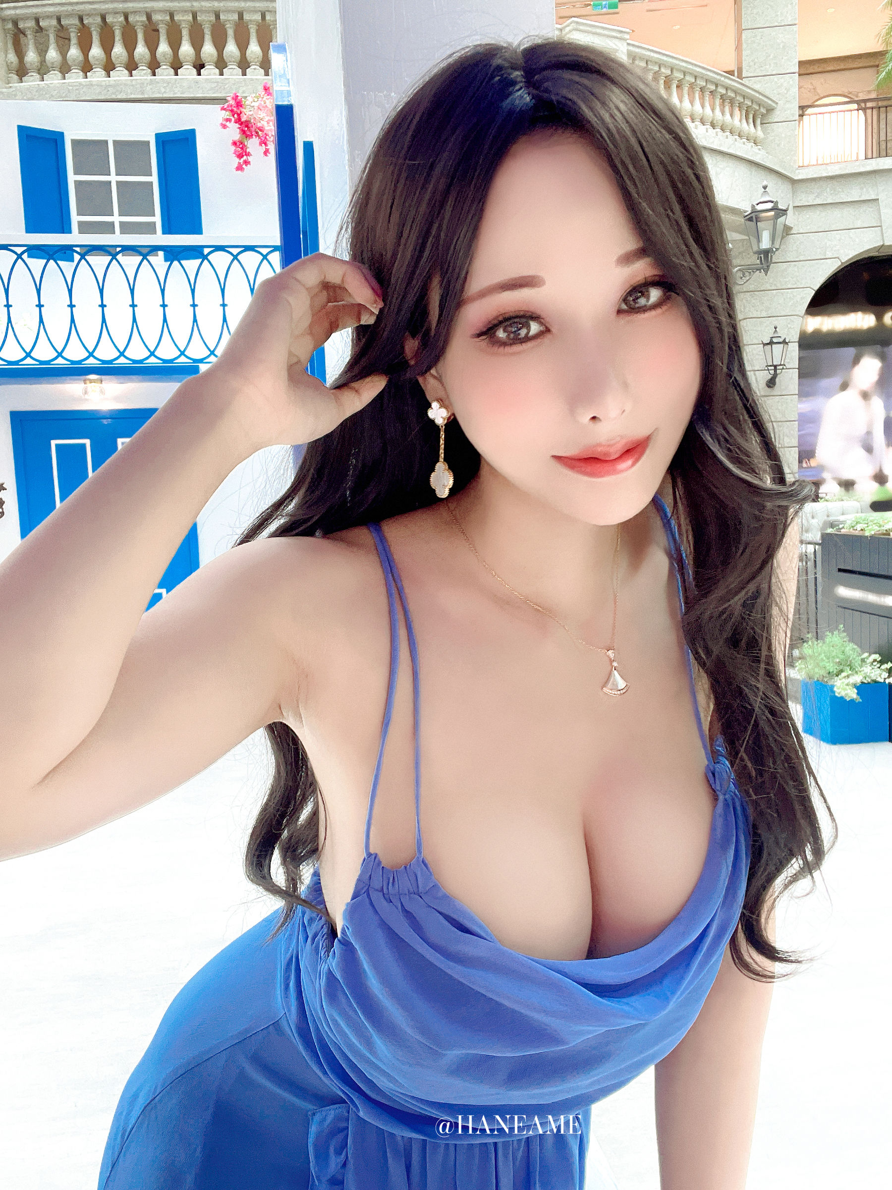[福利COS] Hane Ame 雨波写真 - 爱琴海 Aegean Sea