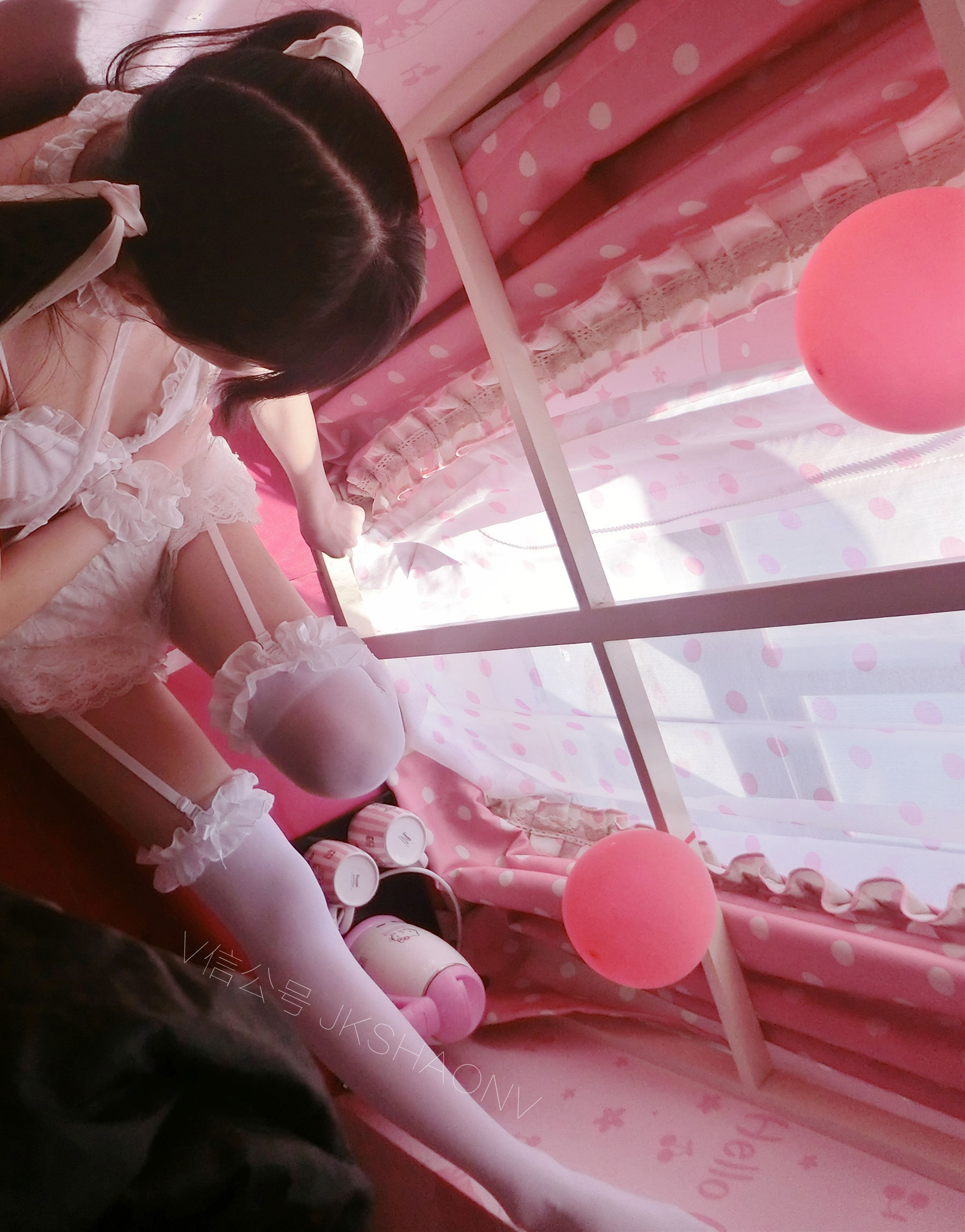 [福利COS] H工口小学生赛高作品 - 轻SM绳艺 捆绑超仙美少女