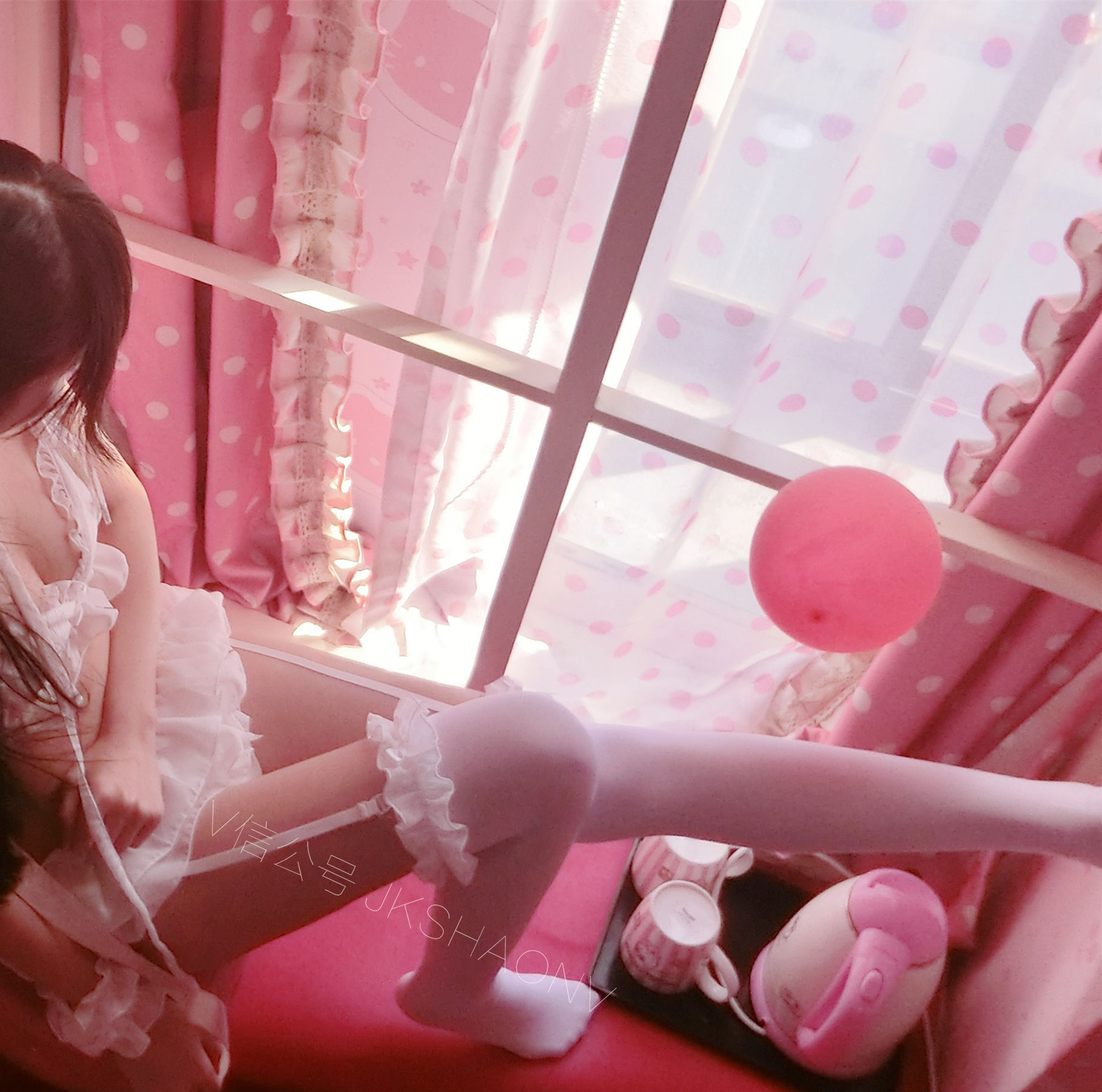 [福利COS] H工口小学生赛高作品 - 轻SM绳艺 捆绑超仙美少女