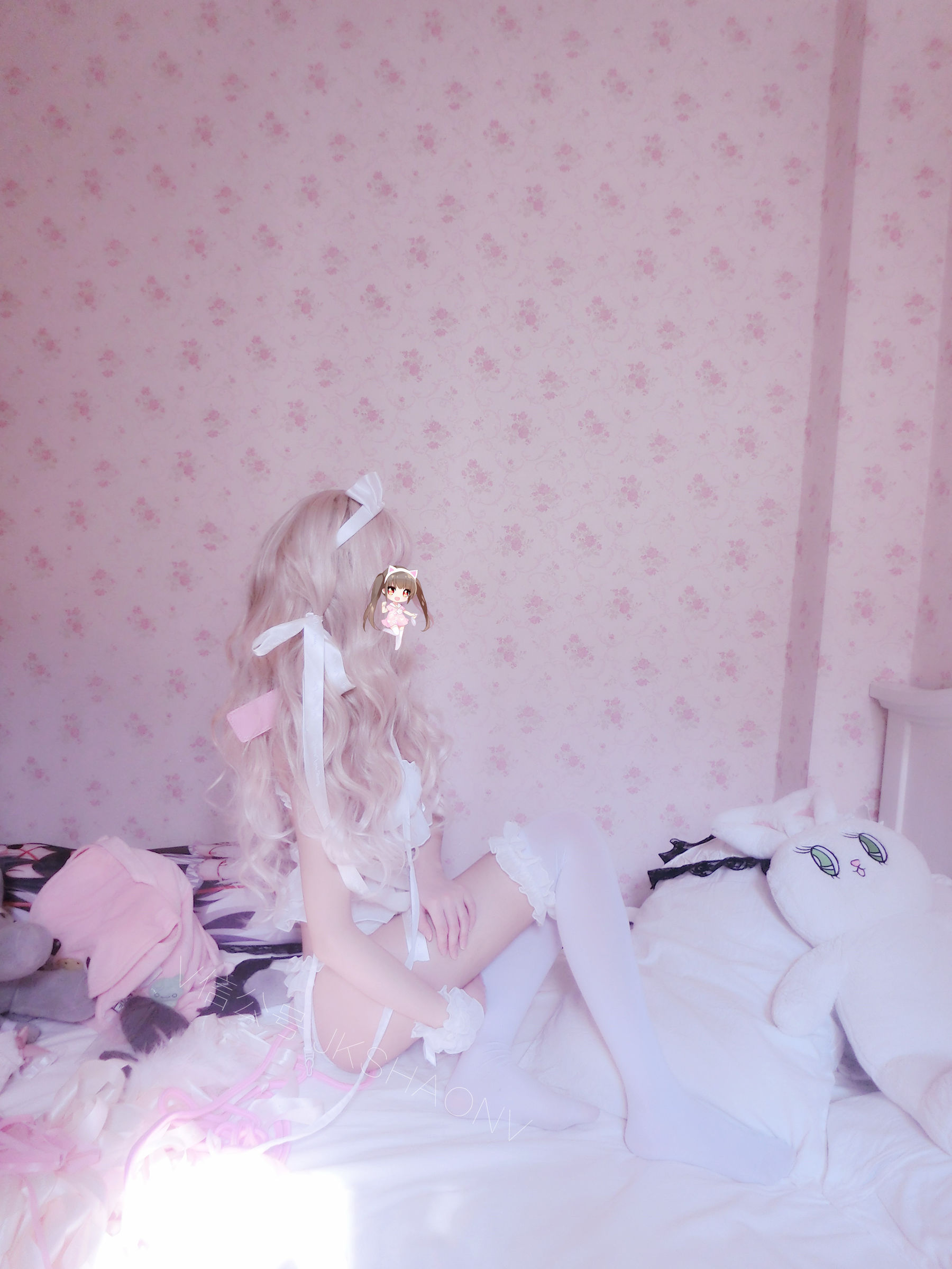 [福利COS] H工口小学生赛高作品 - 轻SM绳艺 捆绑超仙美少女