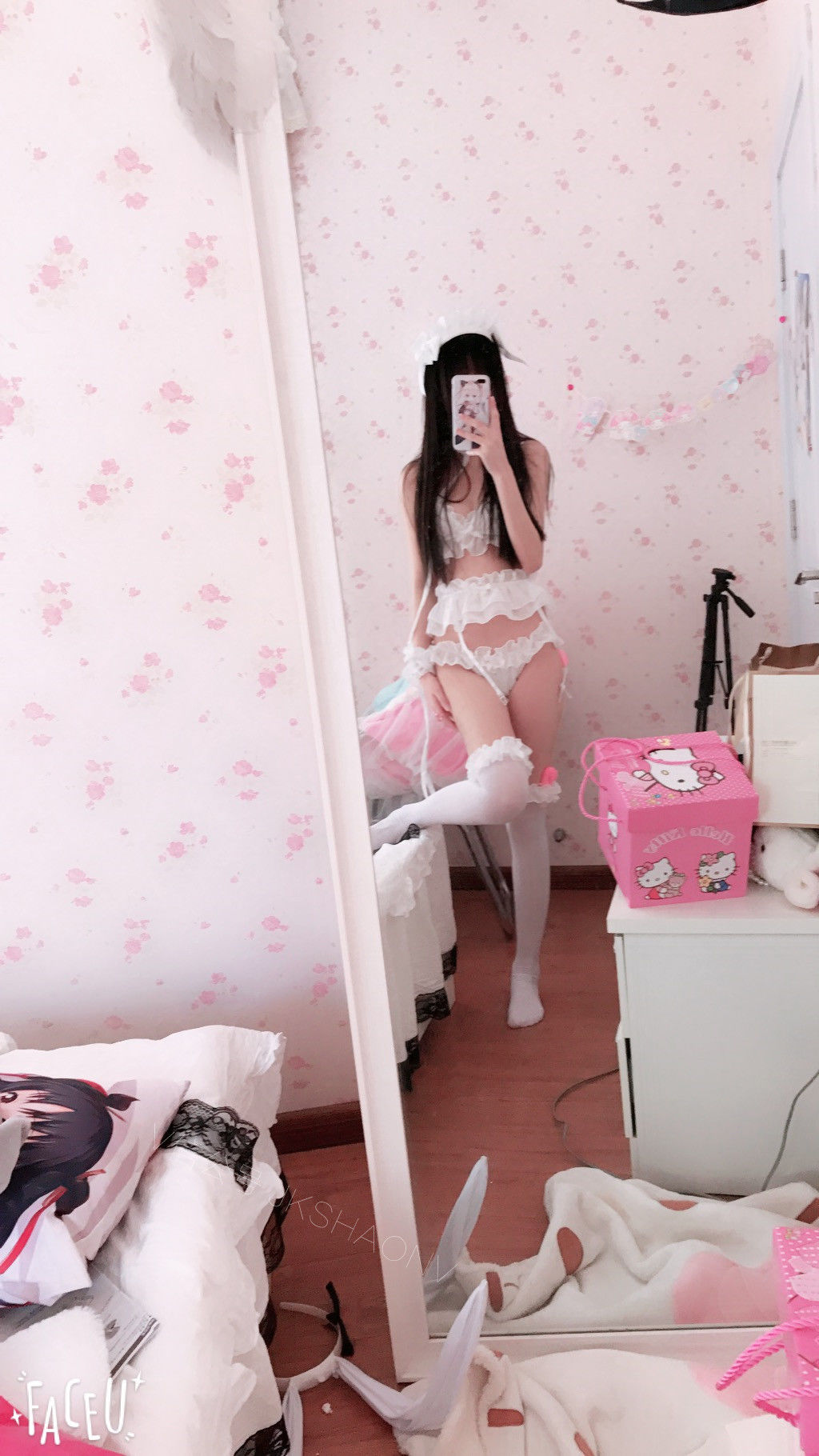 [福利COS] H工口小学生赛高作品 - 轻SM绳艺 捆绑超仙美少女