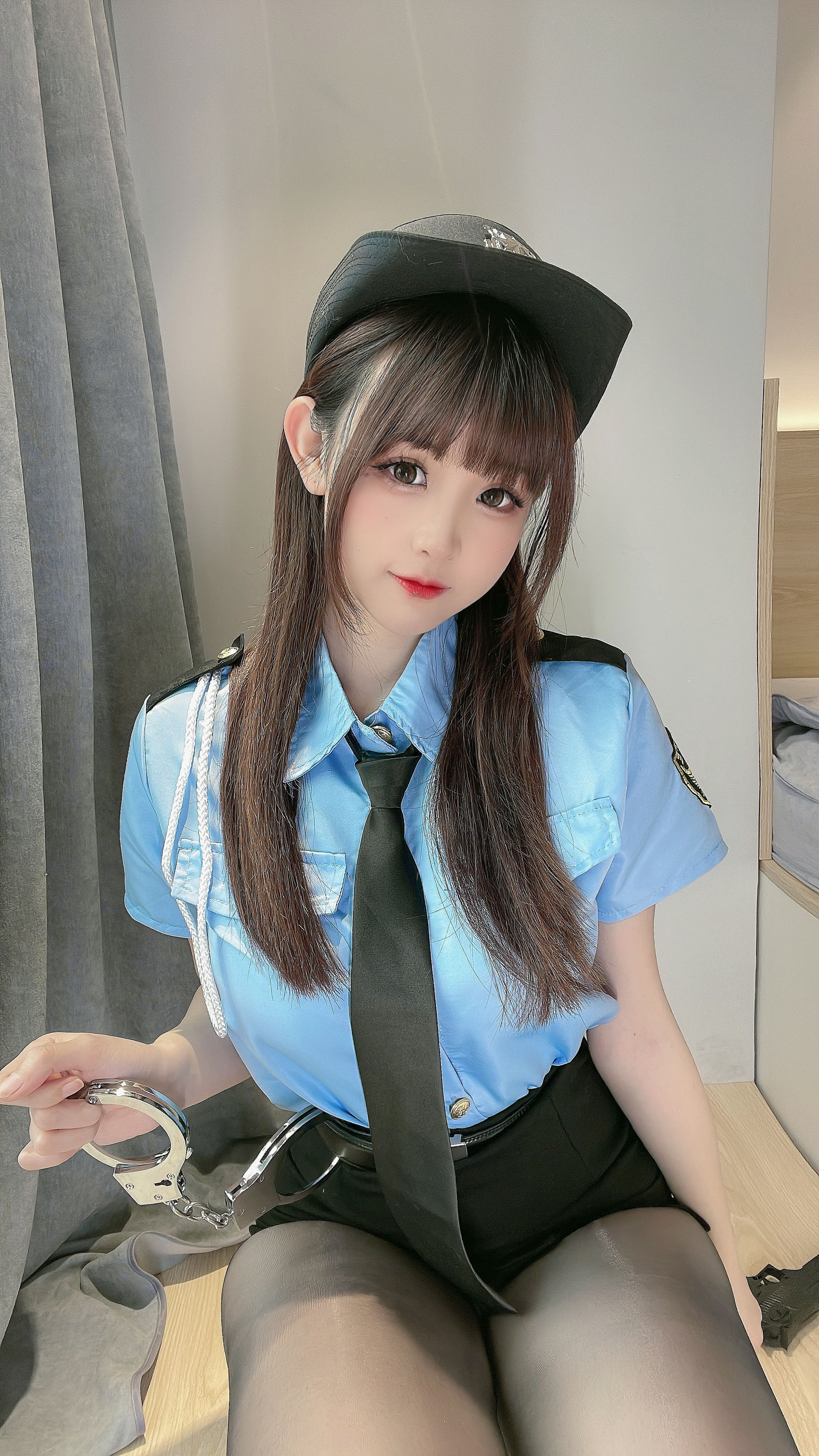 [福利COS] miko酱ww - 女警制服