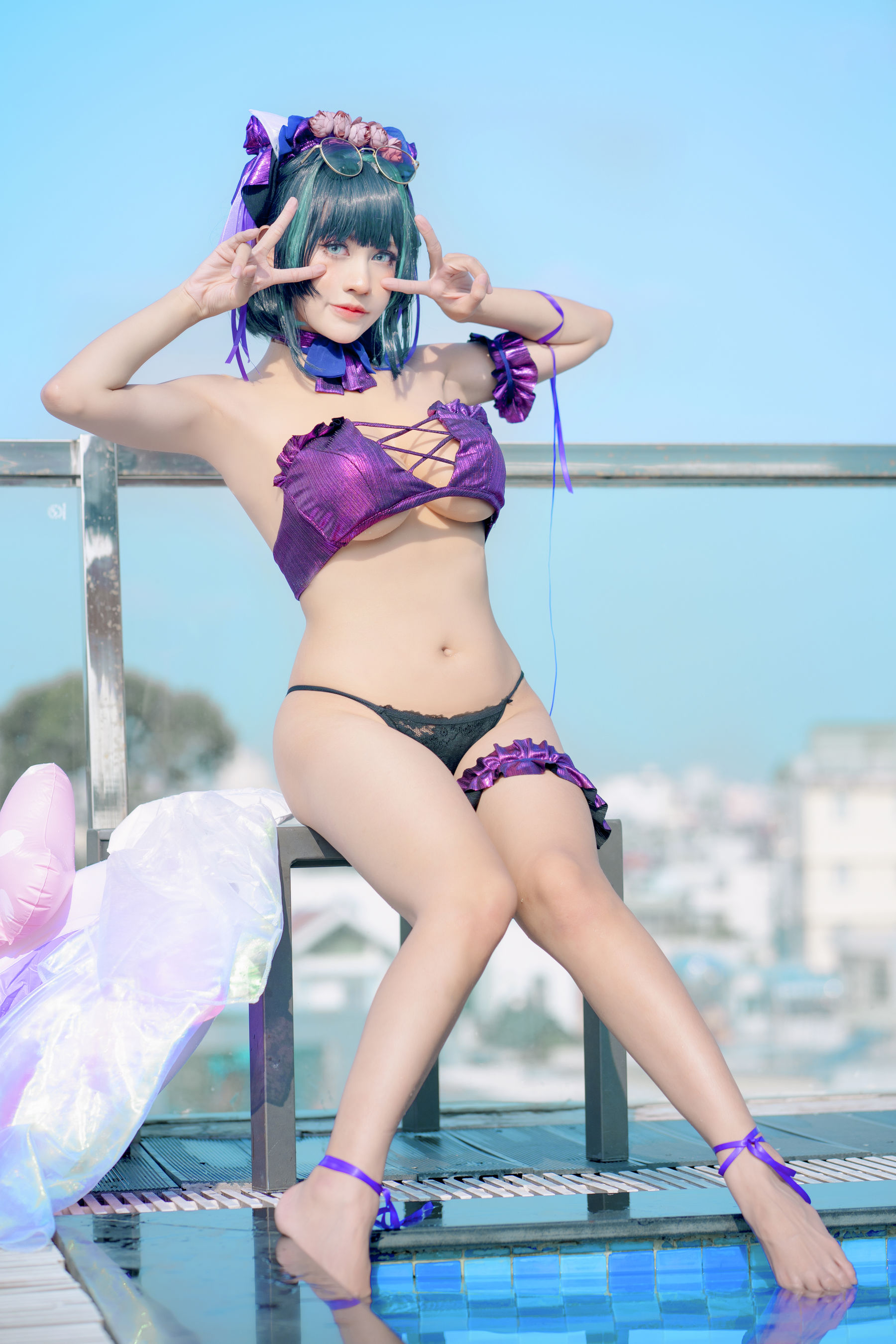 [福利COS] PingPing - CHESHIRE