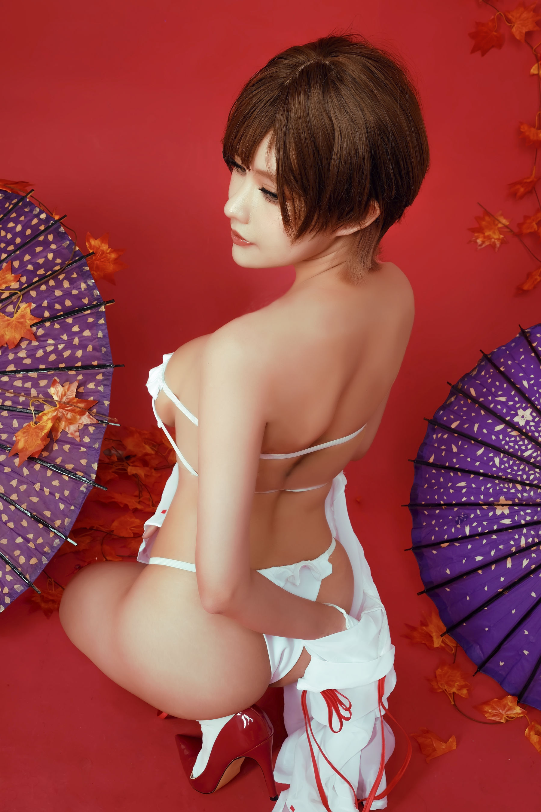 [福利COS] PingPing - Nagisa Swimsuit