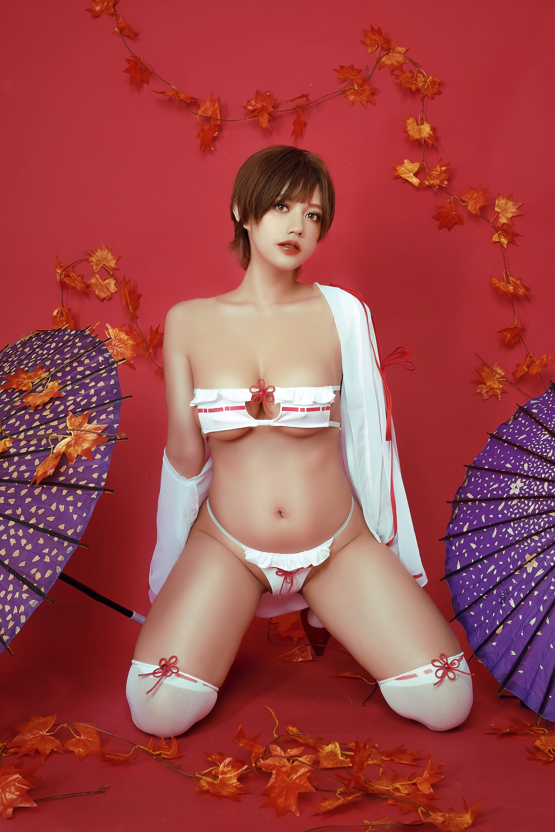 [福利COS] PingPing - Nagisa Swimsuit
