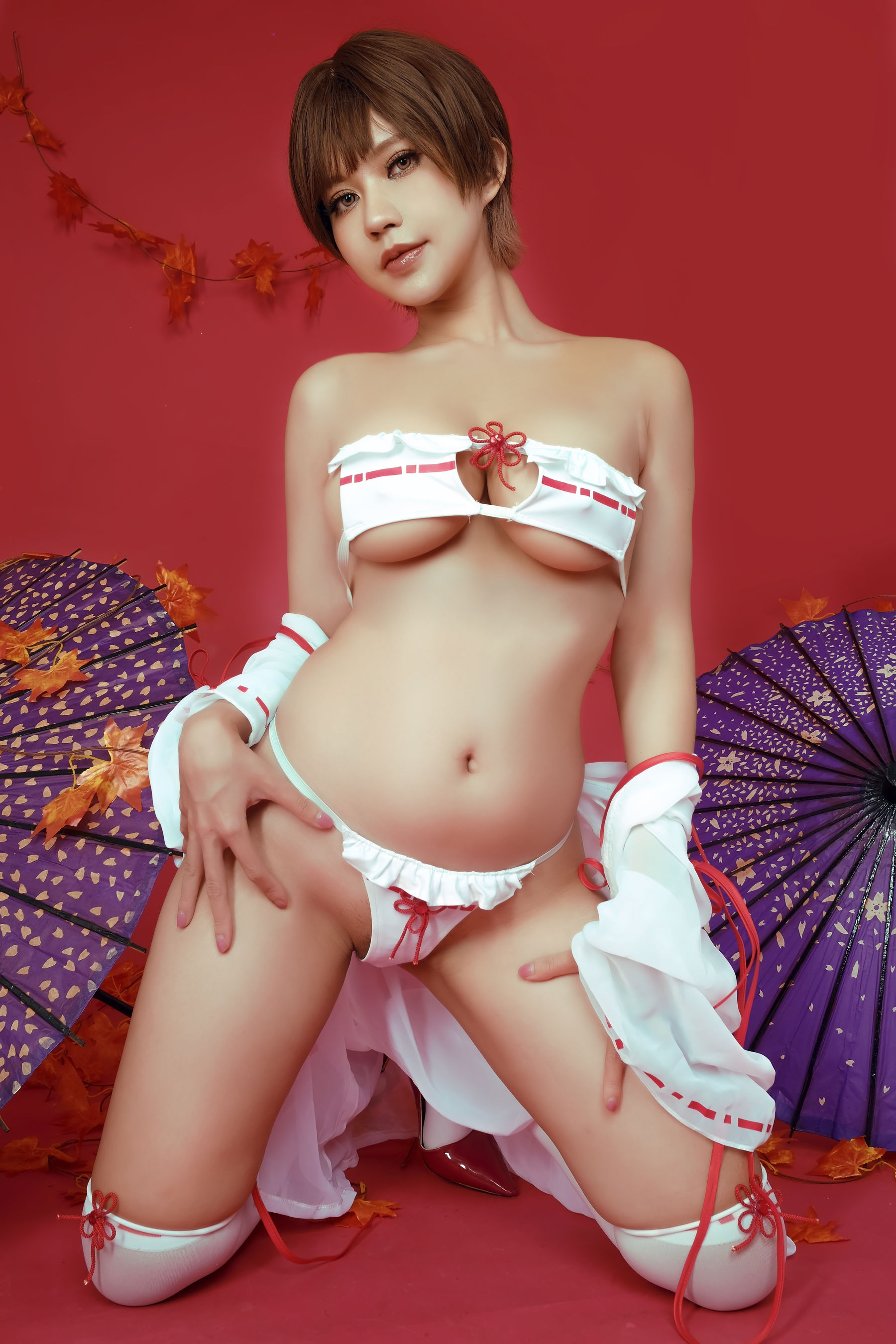 [福利COS] PingPing - Nagisa Swimsuit