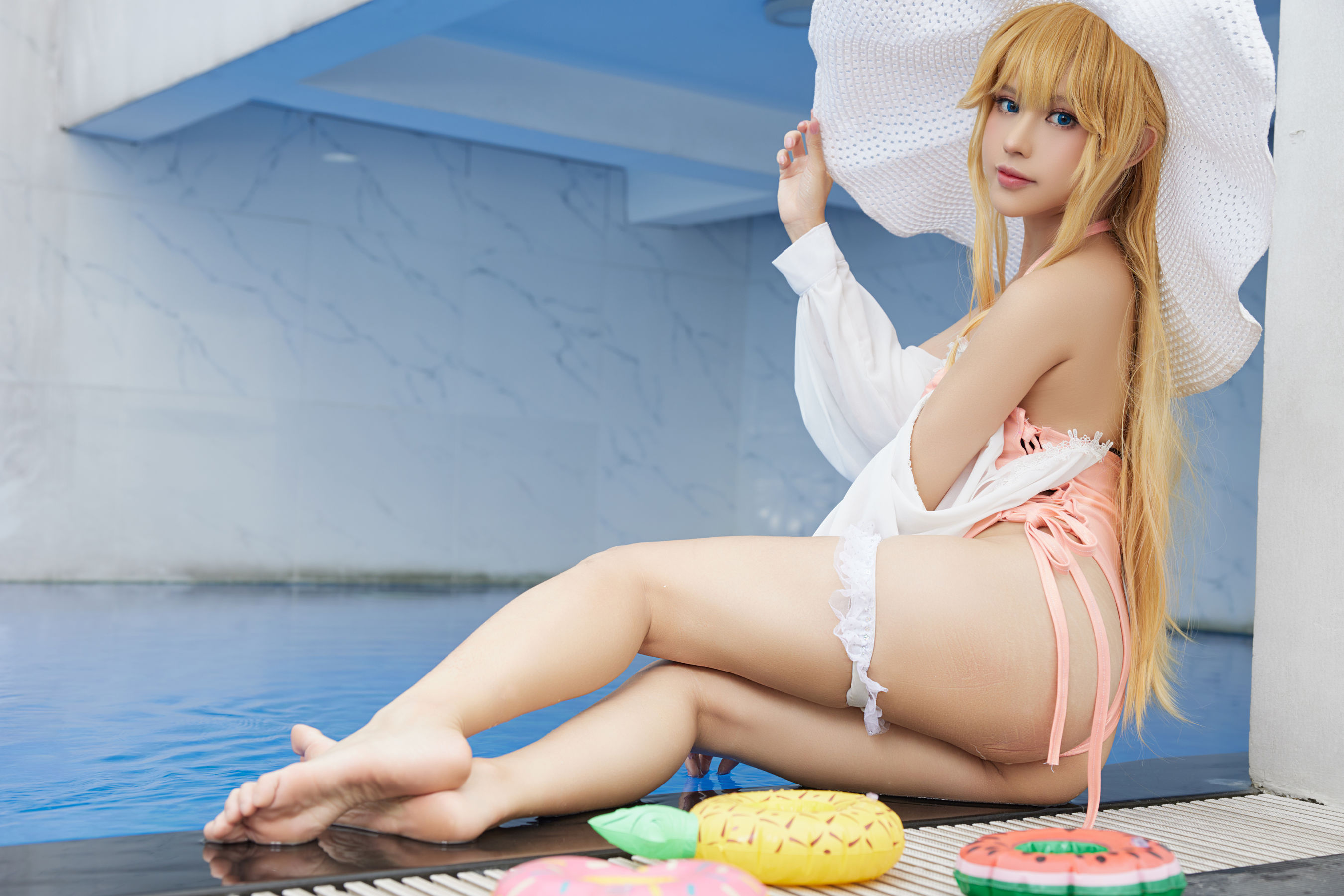 [福利COS] PingPing - Richelieu Swimsuit