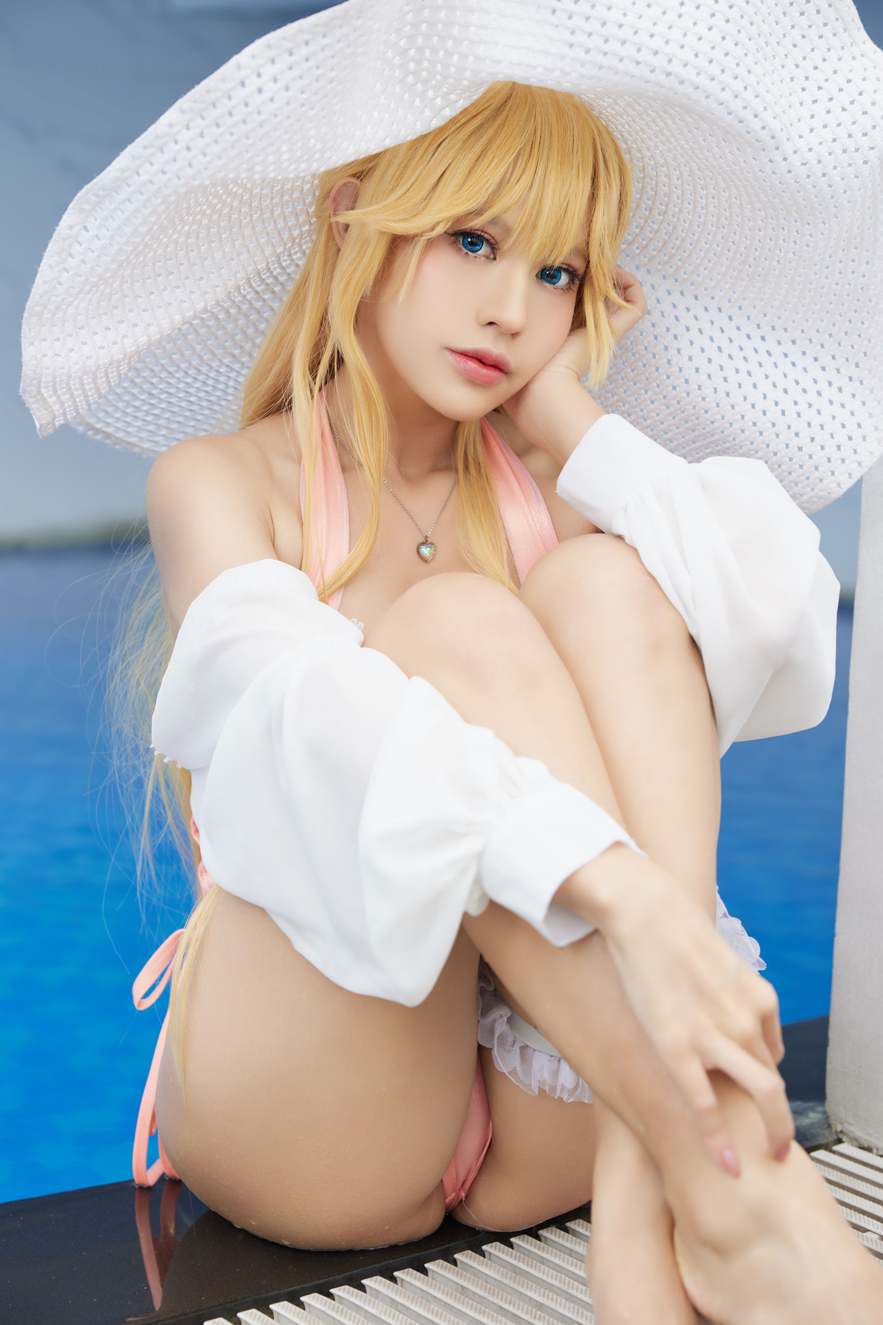 [福利COS] PingPing - Richelieu Swimsuit