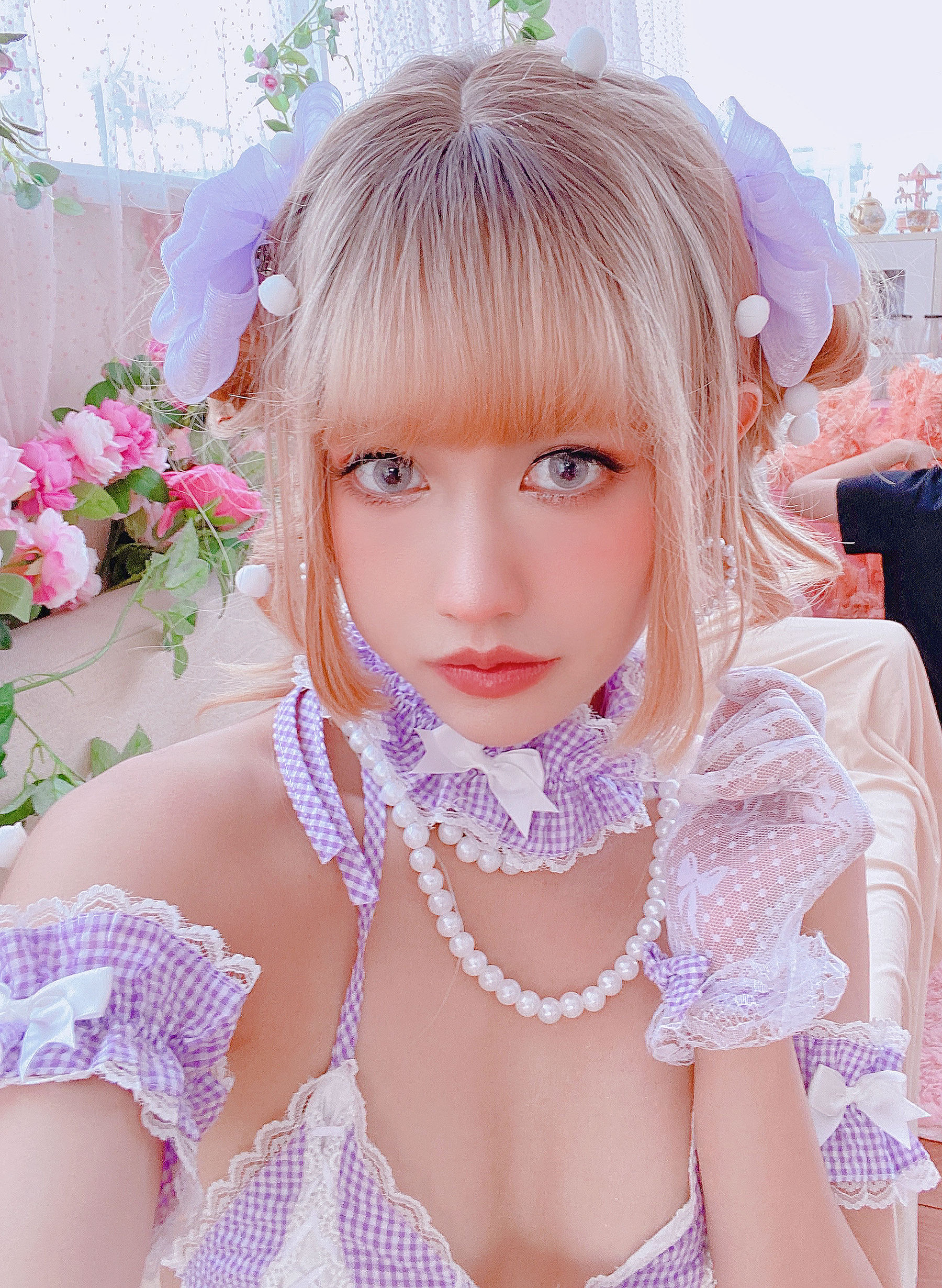 [福利COS] PingPing - Violet Candy