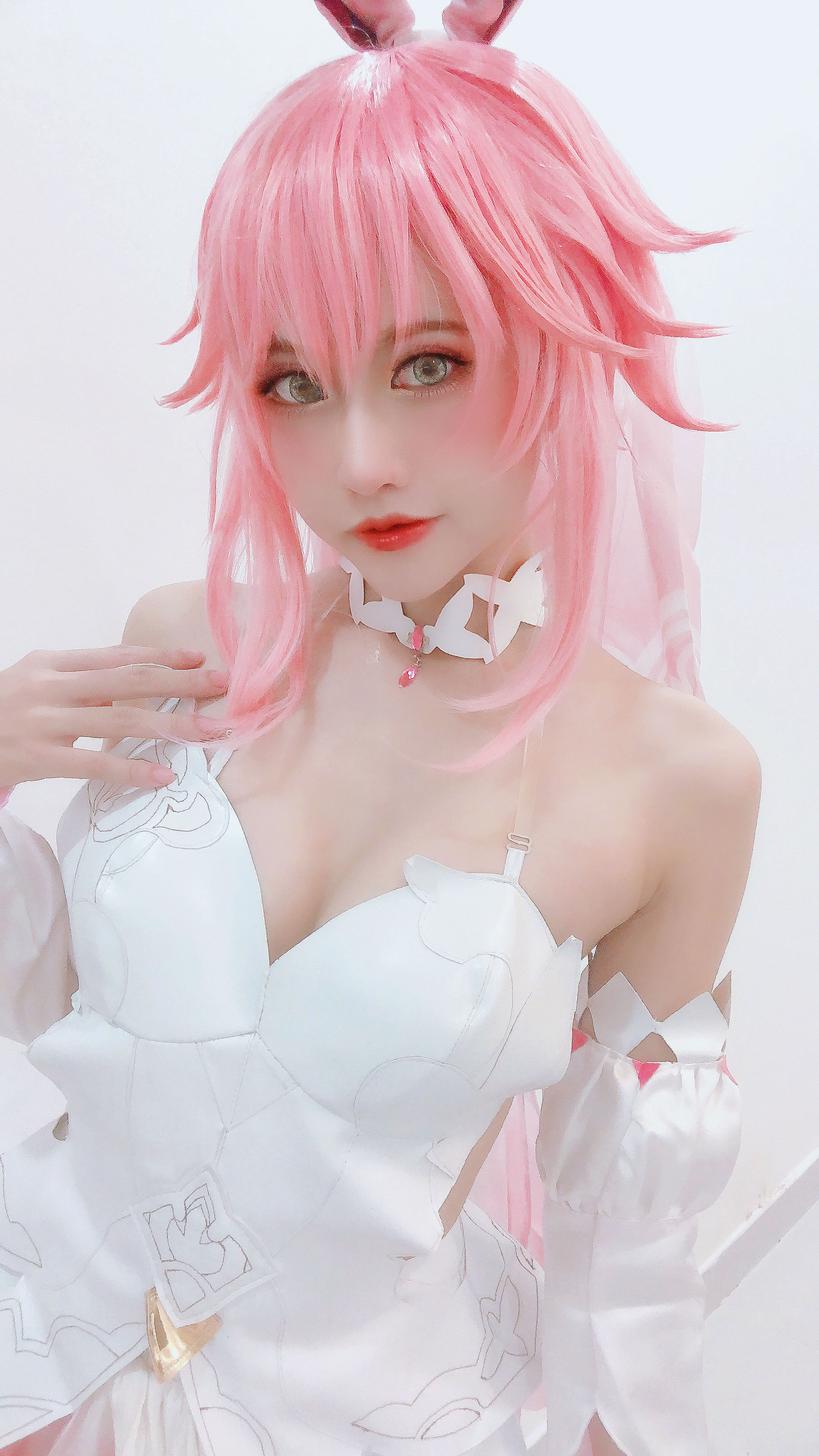 [福利COS] PingPing - Yae Sakura Wedding dress