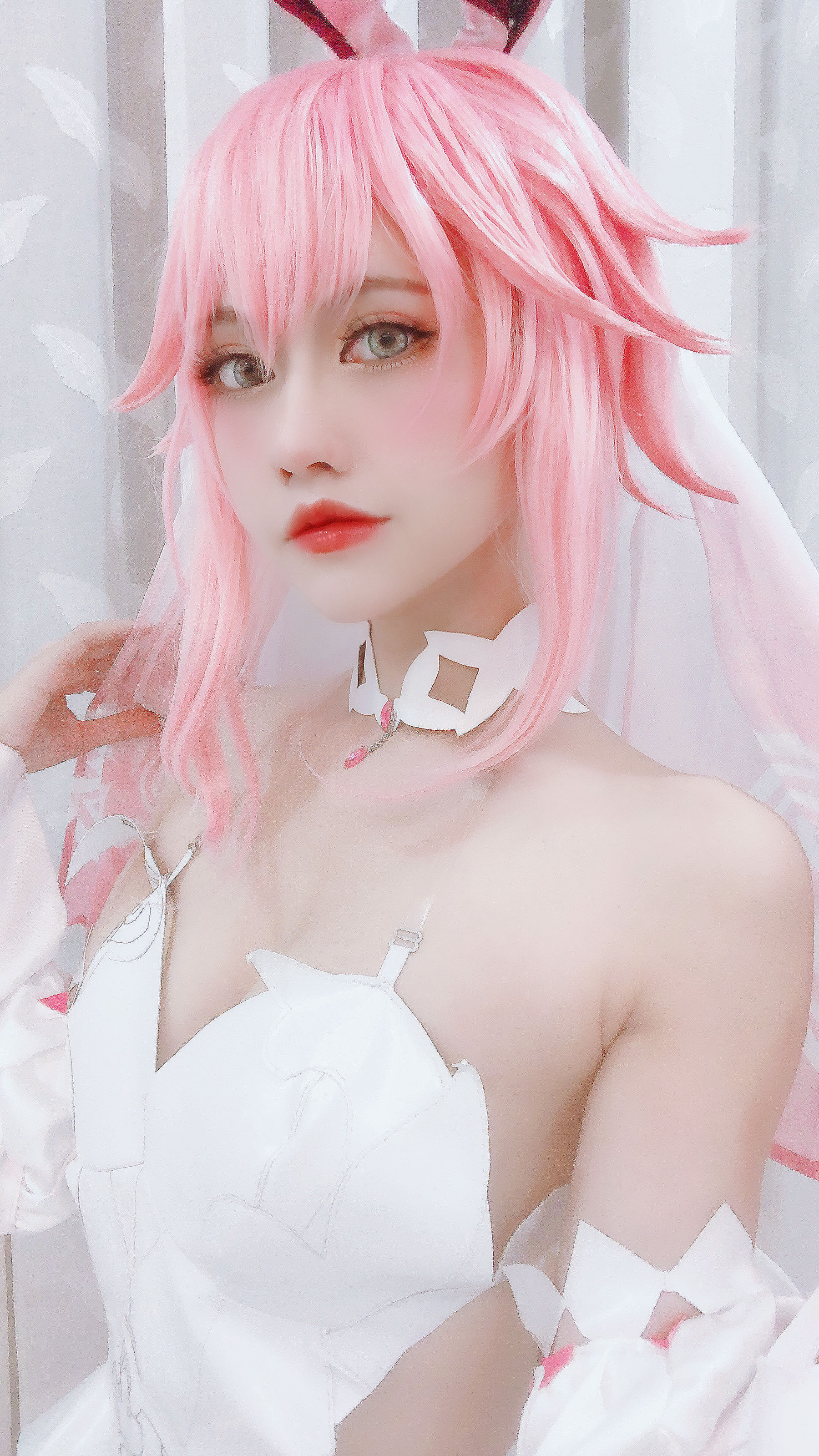 [福利COS] PingPing - Yae Sakura Wedding dress