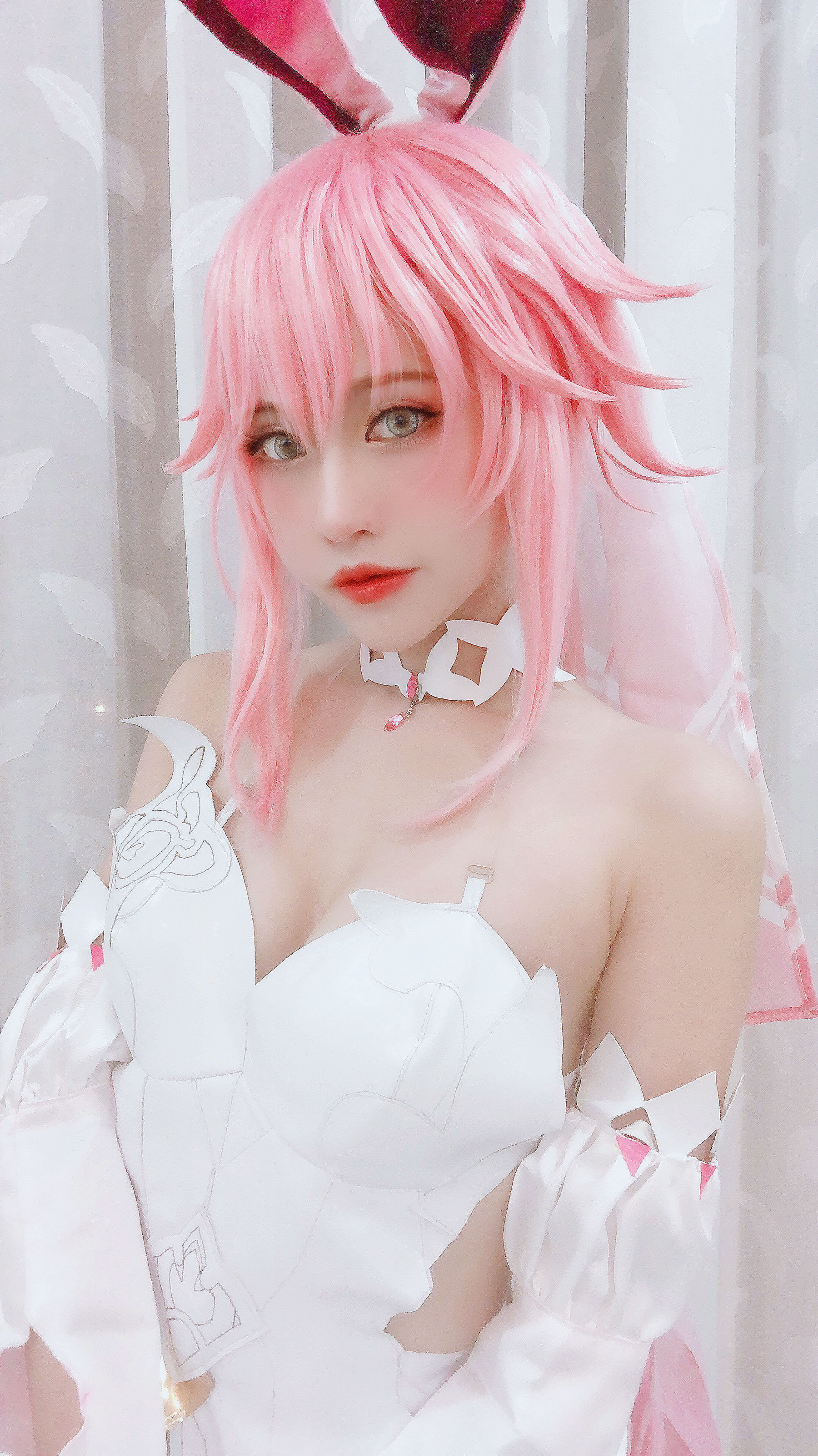 [福利COS] PingPing - Yae Sakura Wedding dress