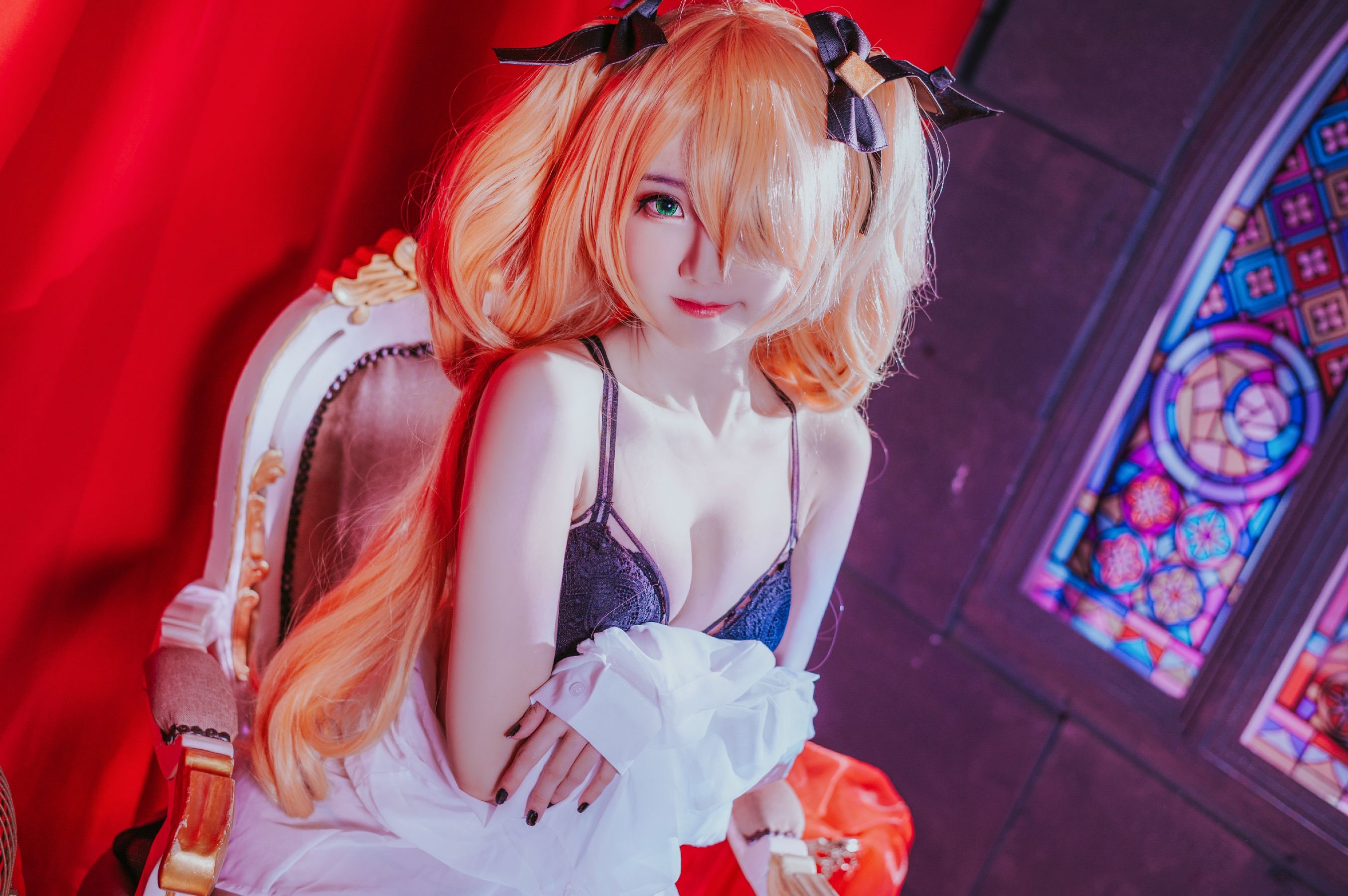 [福利COS] Sally Dorasnow - Fischl Gothic Lingerie